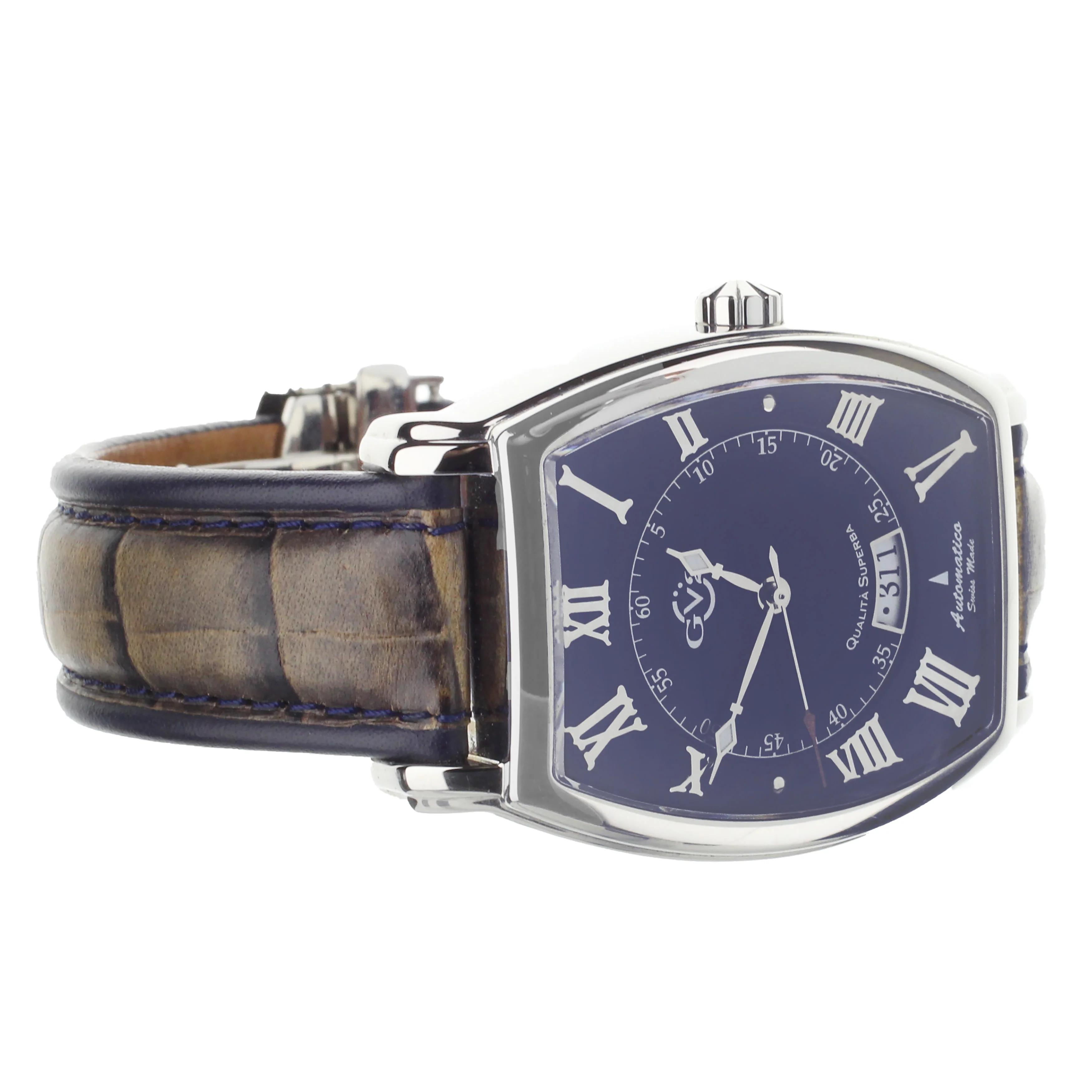 Gevril Limited GVZ Blue Dial Stainless Steel 42.5x39mm GV2500 - Image 4