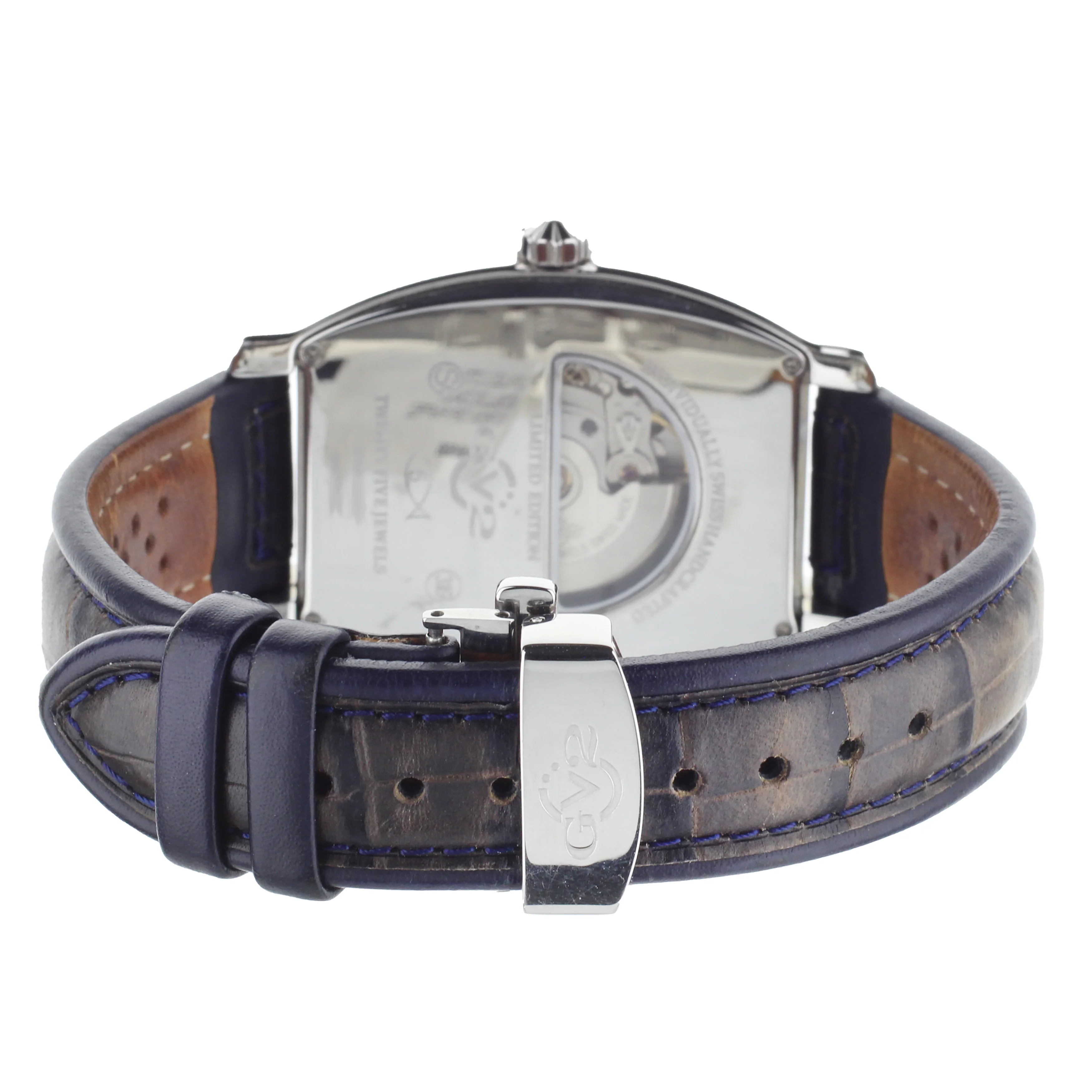 Gevril Limited GVZ Blue Dial Stainless Steel 42.5x39mm GV2500 - Image 5