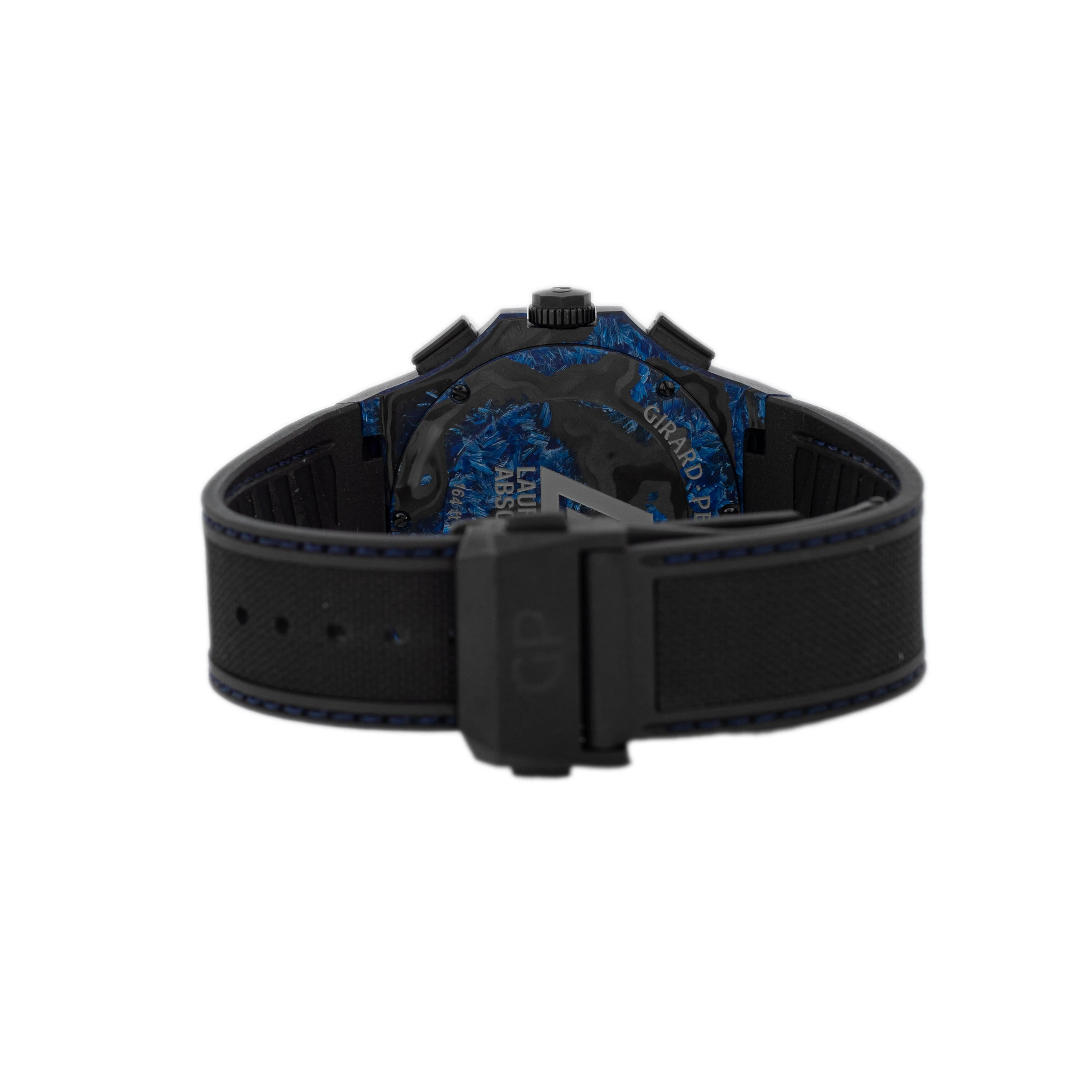 Girard Perregaux Laureato Chronograph Absolute Rock Carbon Black Dial 44mm 81060-36-691-FH6A Full Set - Image 5