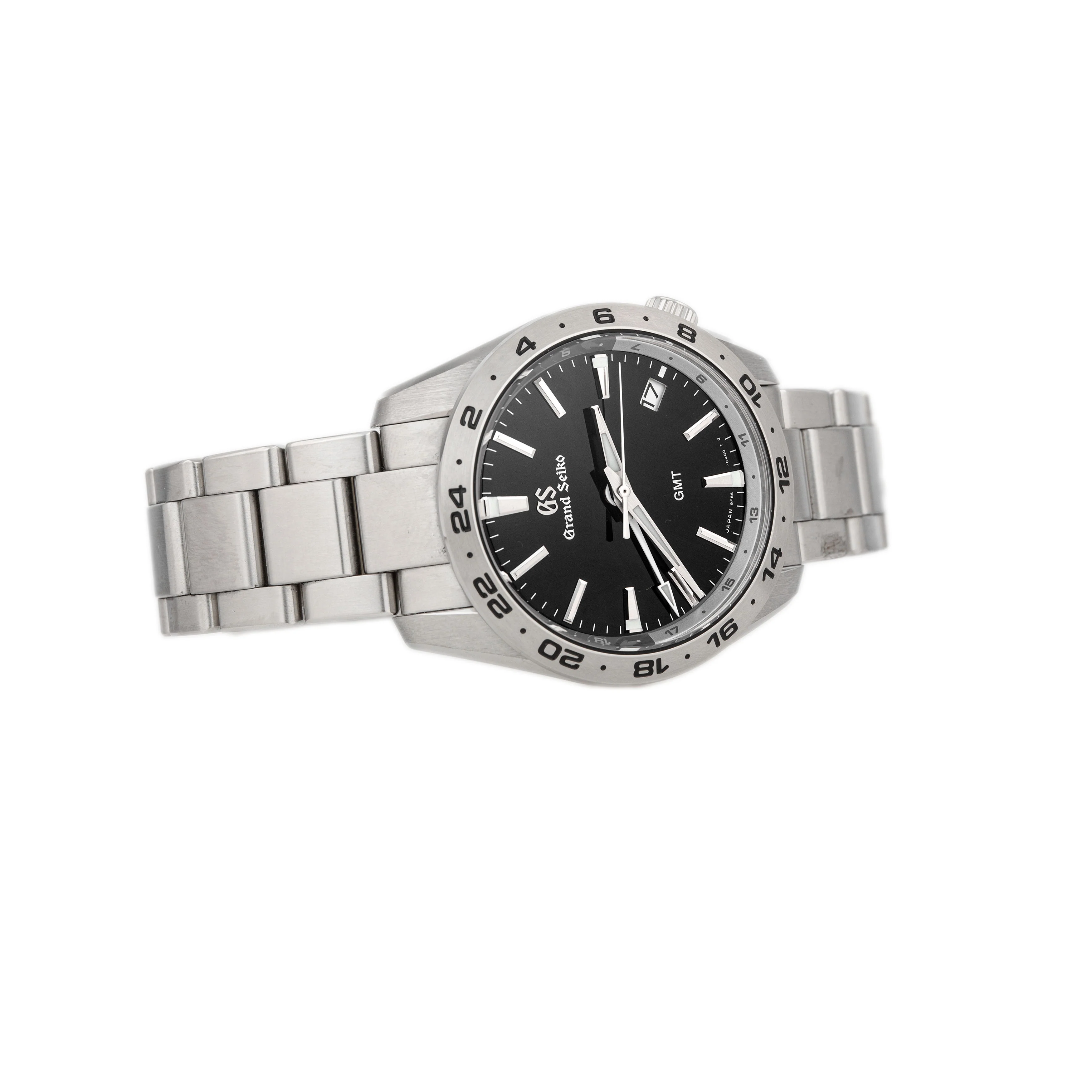 Grand Seiko Sport Collection Stainless Steel Black Dial 39mm SBGN027 Full Set - Image 4