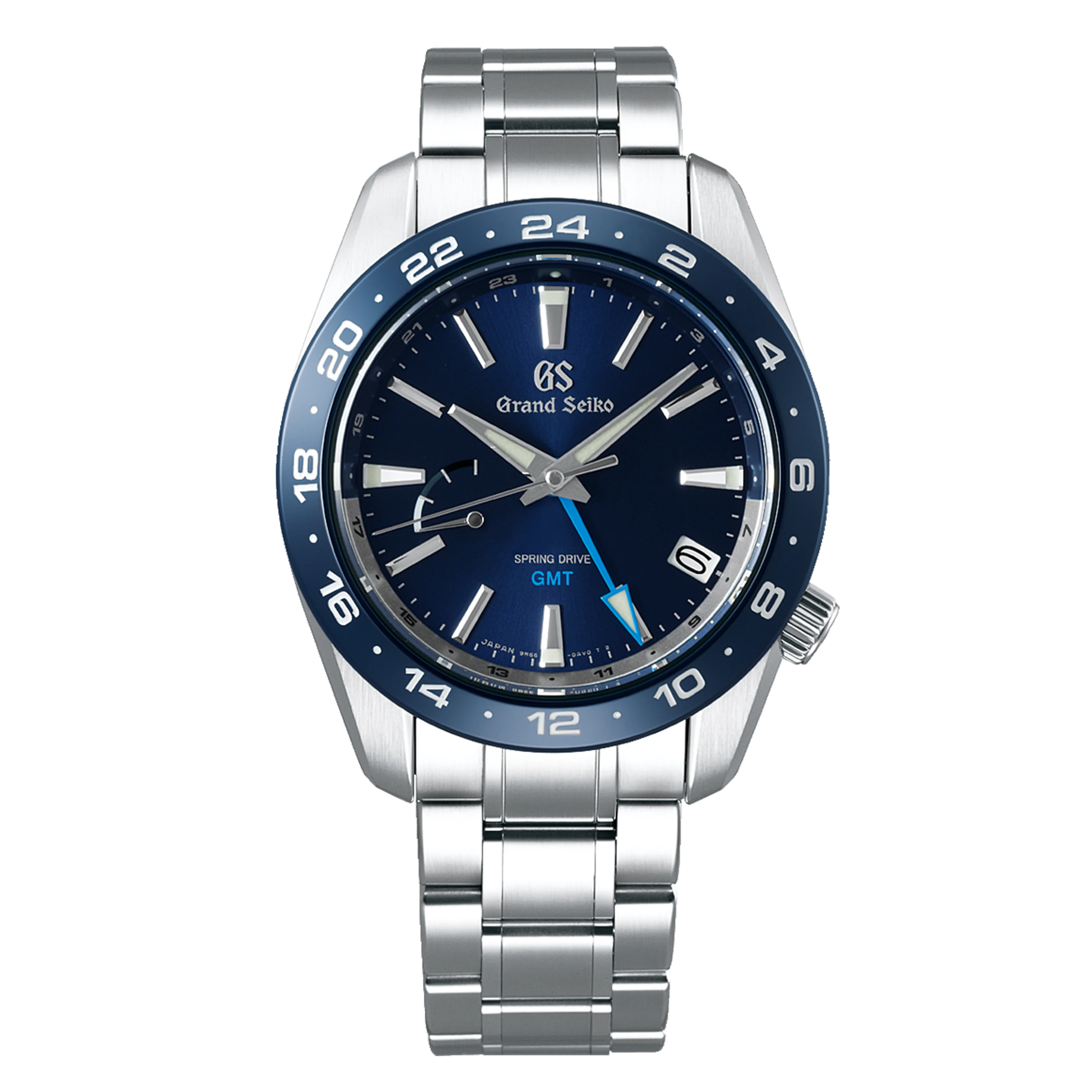 Grand Seiko Sport GMT Watch, 40.5mm Blue Dial, SBGE255