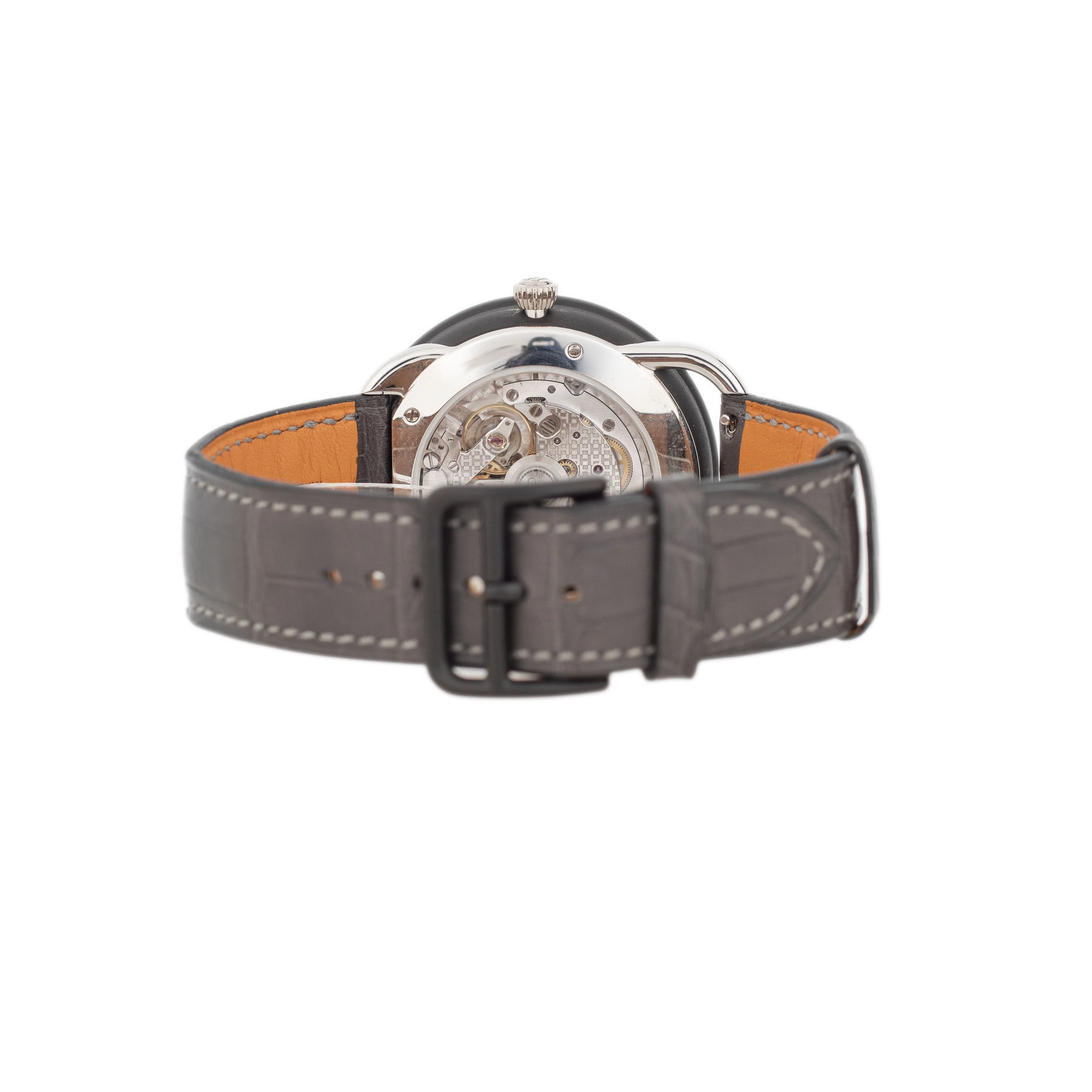 Hermes Le Temps Voyageur Titanium Black Dial 41mm AR10.741 Full Set - Image 5