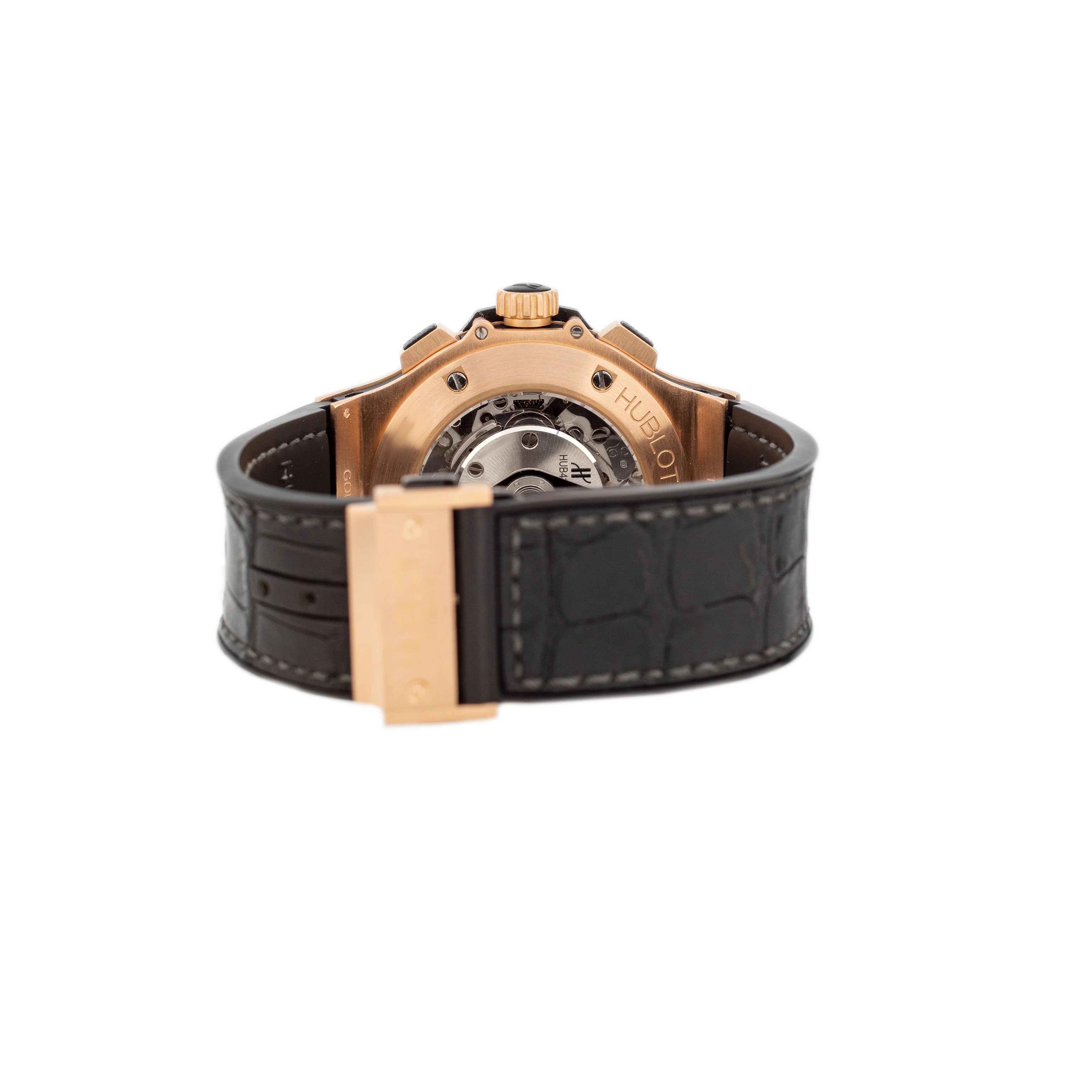 Hublot Big Bang Rose Gold Ceramic Black Dial 44mm 301.PM.1780.RX Full Set - Image 5