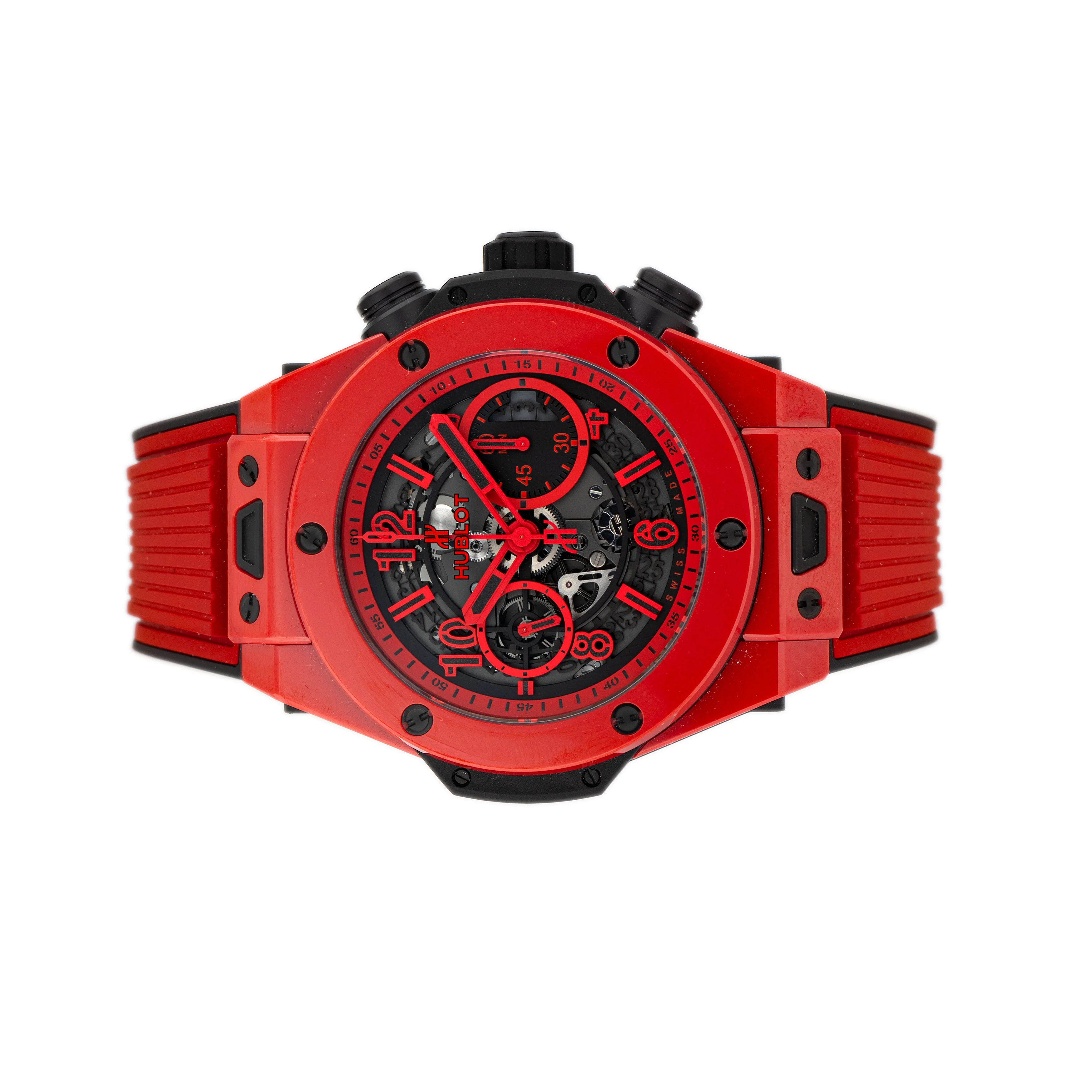 Hublot Big Bang Unico Ceramic Skeleton Red Dial 45mm 411.CF.8513.RX - Image 2