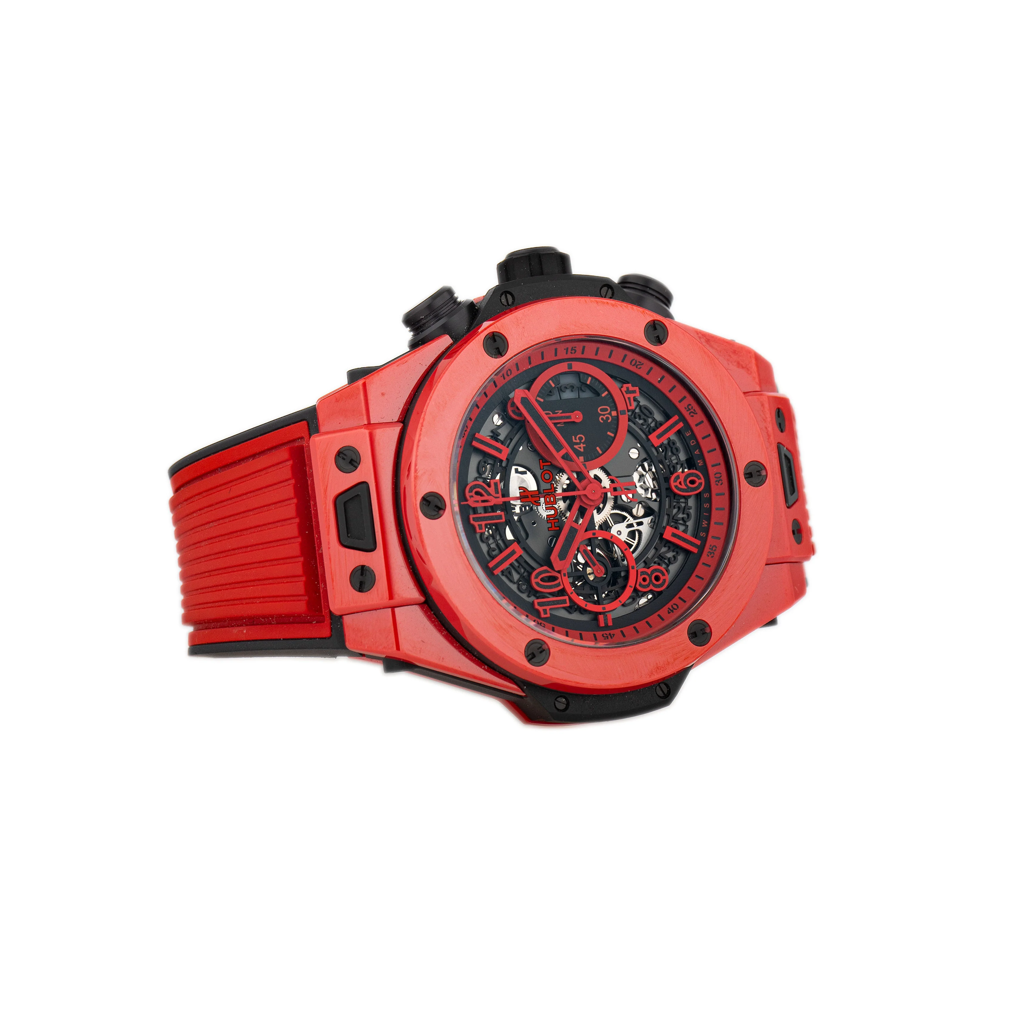 Hublot Big Bang Unico Ceramic Skeleton Red Dial 45mm 411.CF.8513.RX - Image 4