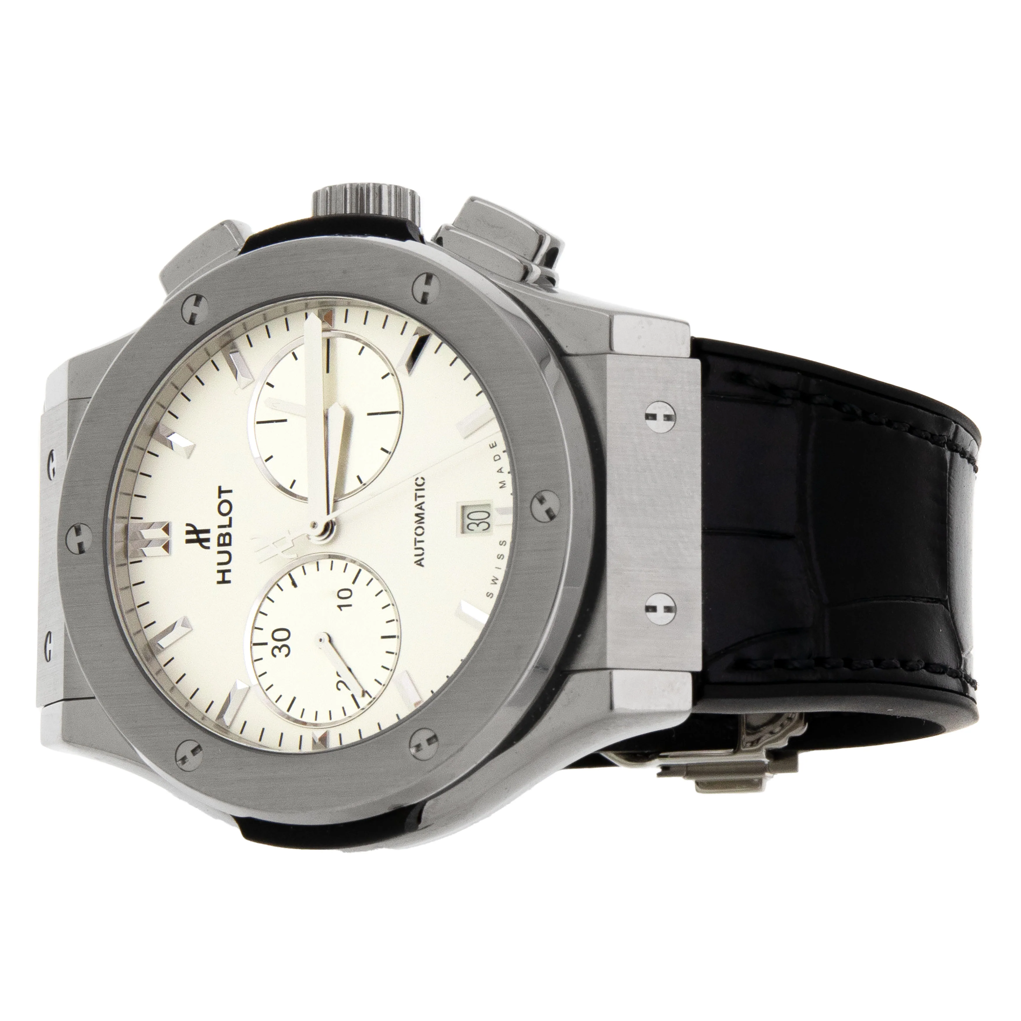 Hublot Classic Fusion Chronograph Titanium Opaline Dial 45mm 521.NX.2611.LR - Image 3