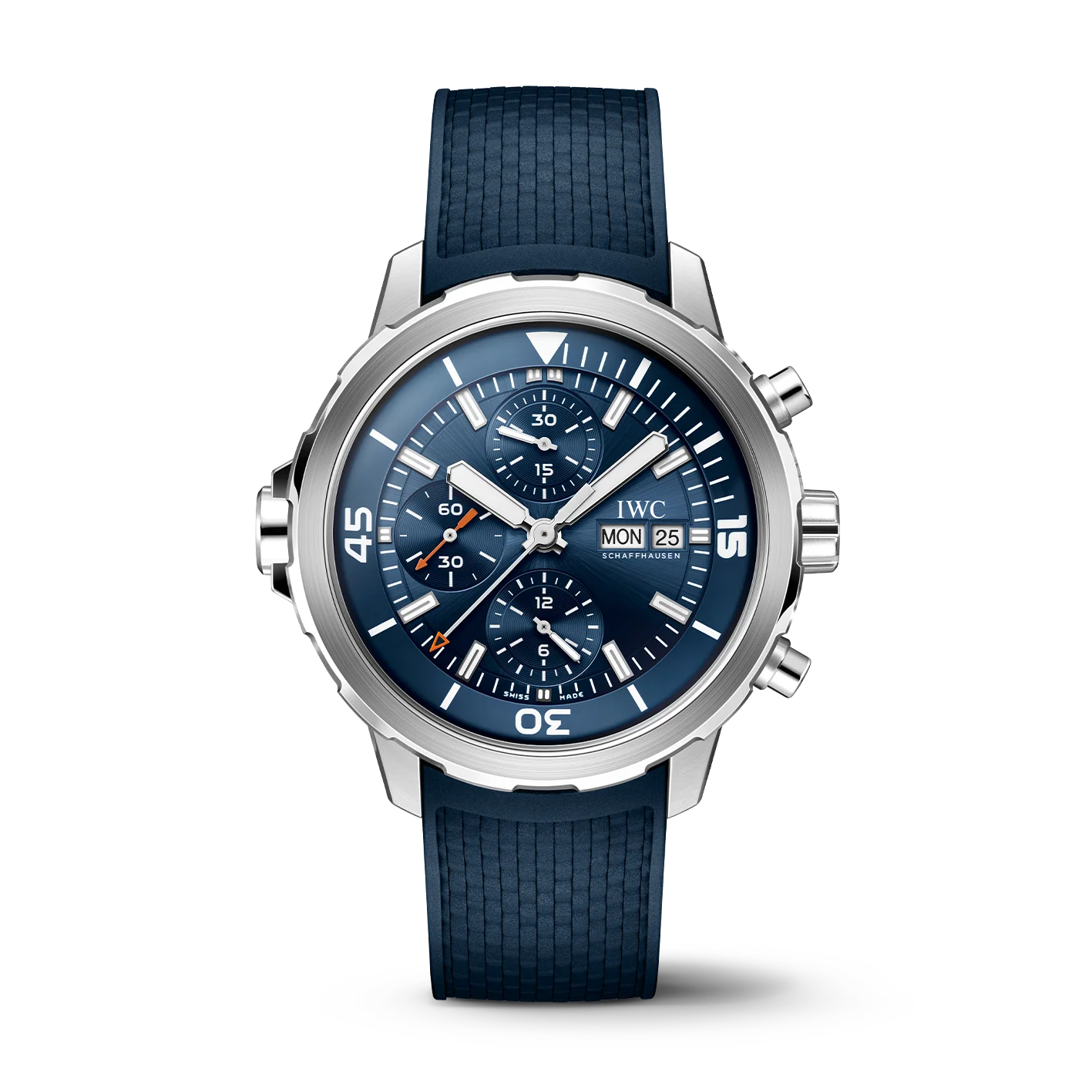 IWC Aquatimer Chronograph Watch, 44mm Blue Dial, IW376806