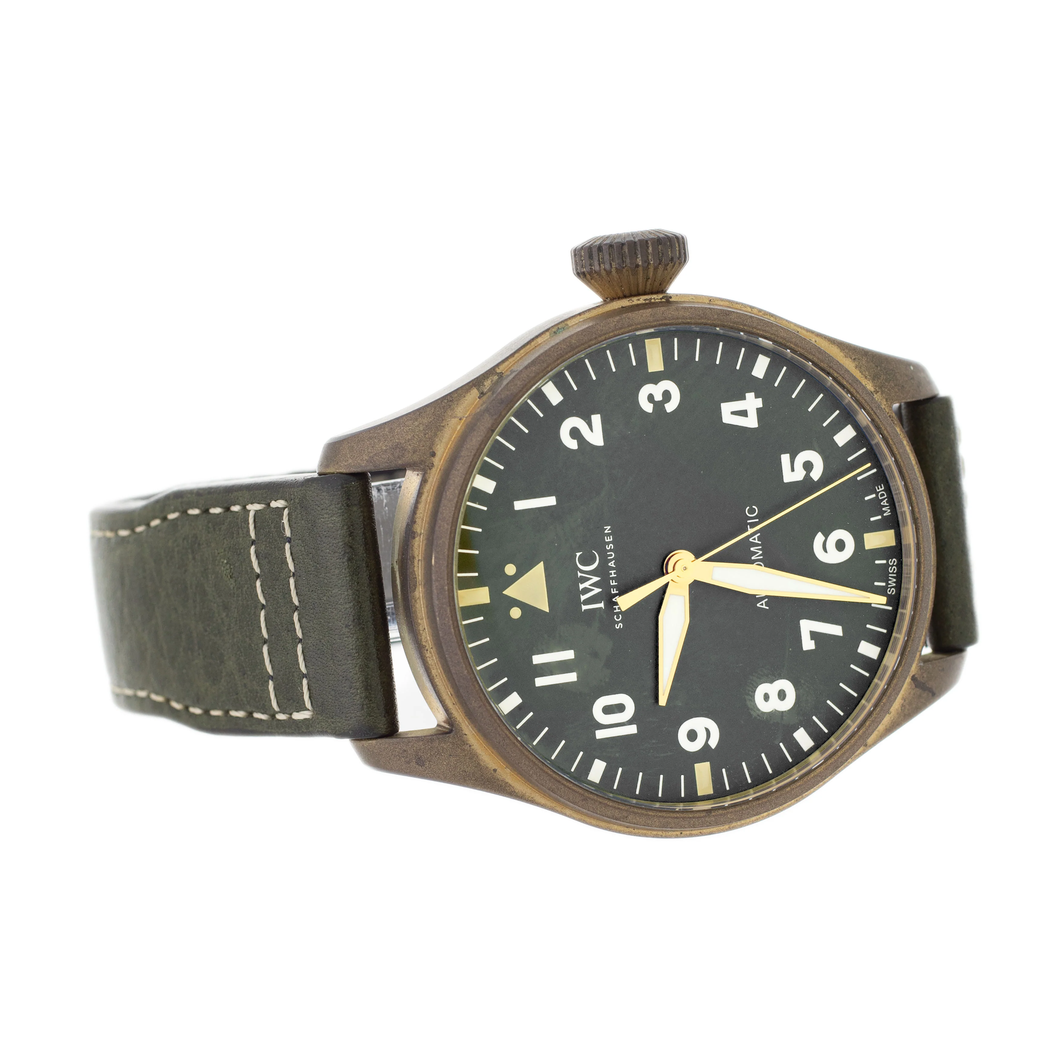 IWC Big Pilot's Watch 43mm Spitfire Bronze Green Dial 43mm IW329702 - Image 4