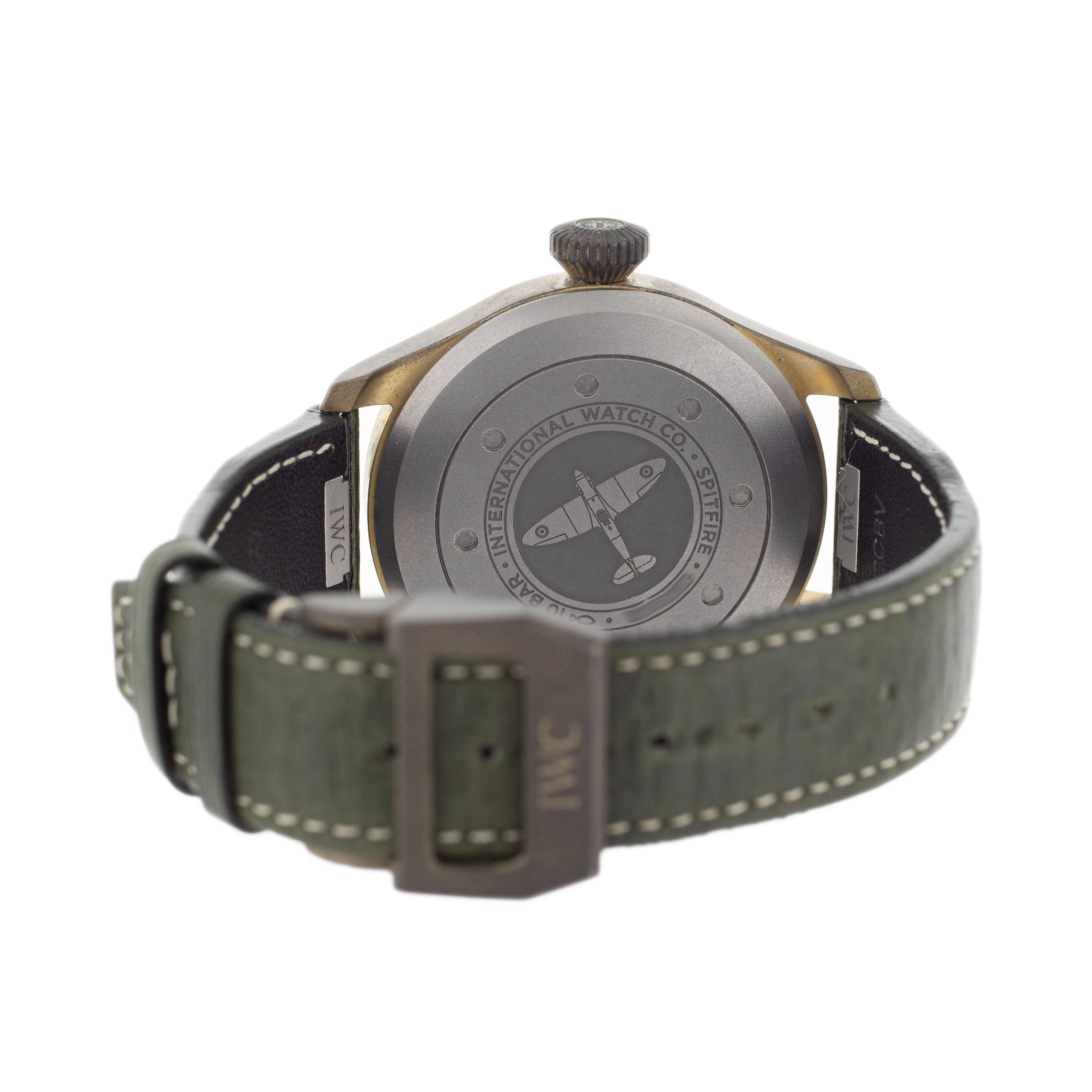IWC Big Pilot's Watch 43mm Spitfire Bronze Green Dial 43mm IW329702 - Image 5