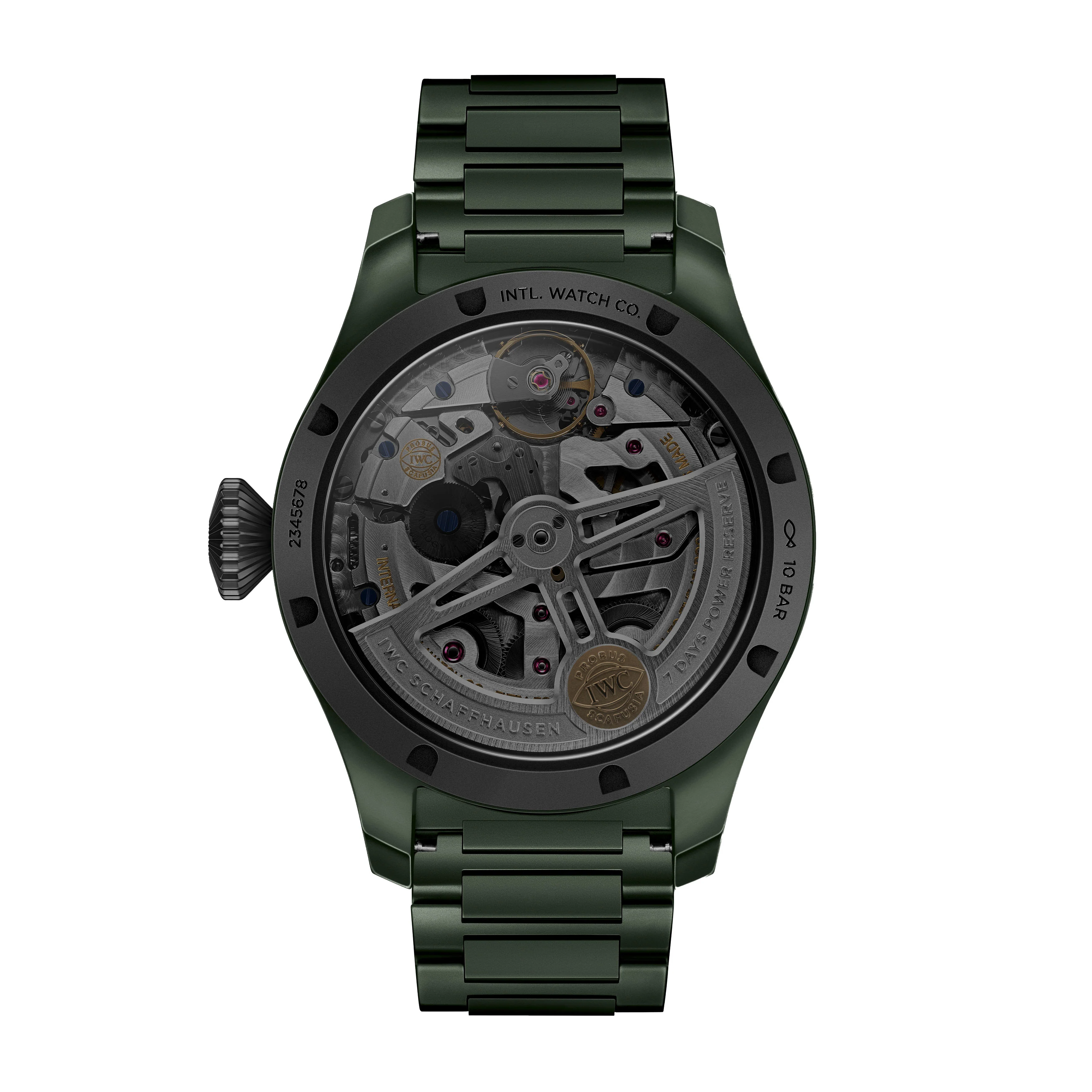 IWC Big Pilot's Watch Perpetual Calendar Top Gun Woodland Watch, 46.5mm Green Dial, IW503101 - Image 2