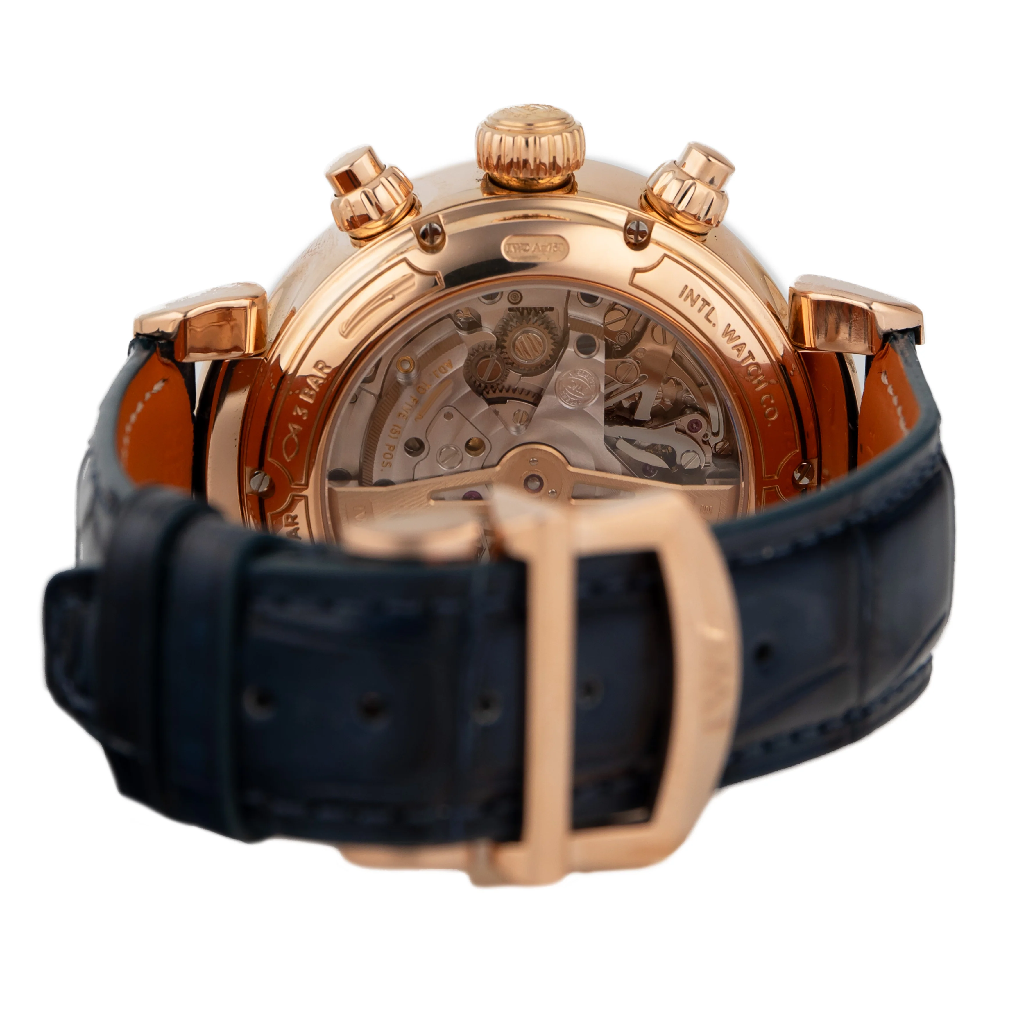 IWC Da Vinci Perpetual Calendar Chronograph Rose Gold Silver Dial 43mm IW392101 - Image 5