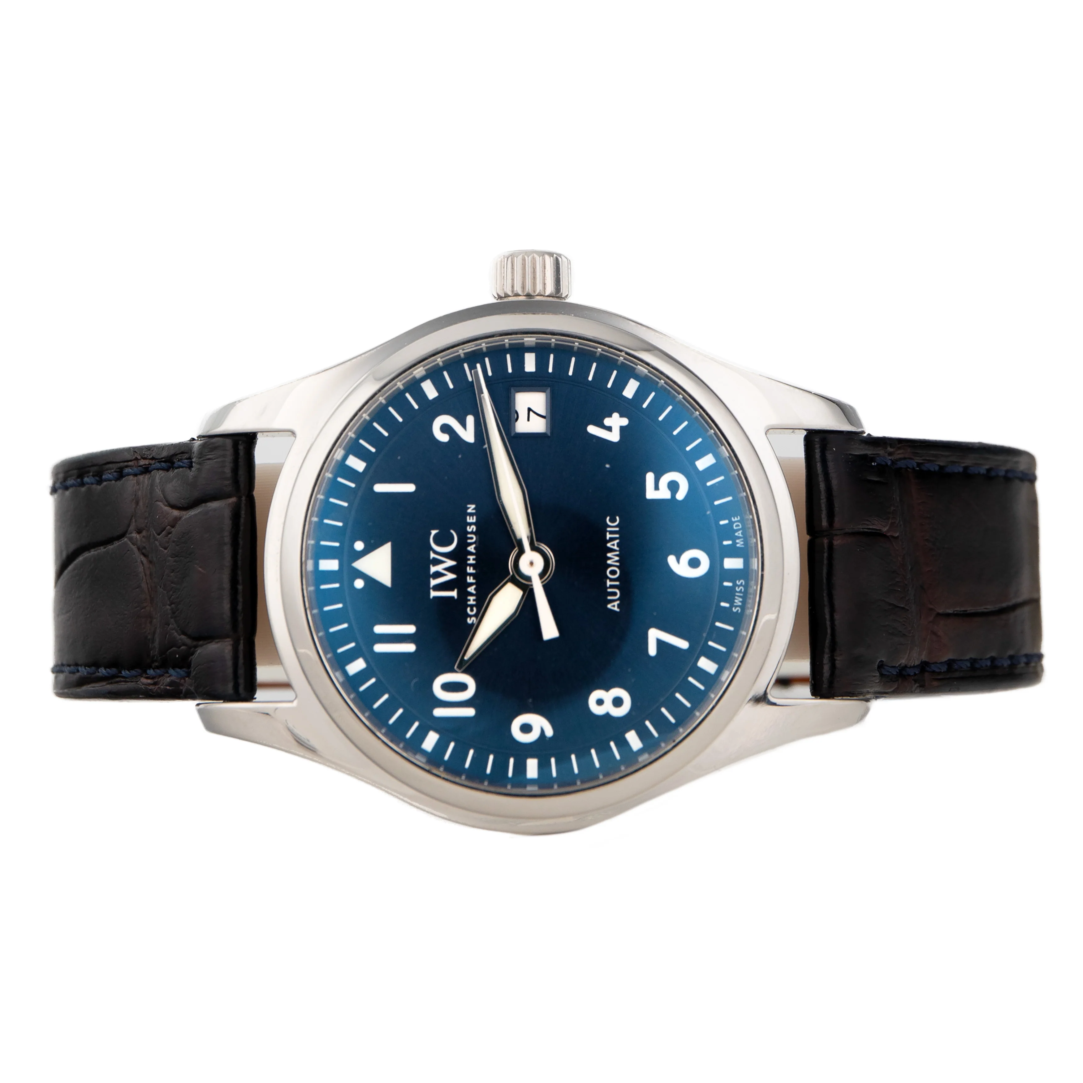 IWC Pilot’s Watch Automatic 36 Stainless Steel Blue Dial 36mm IW324008 Full Set - Image 2