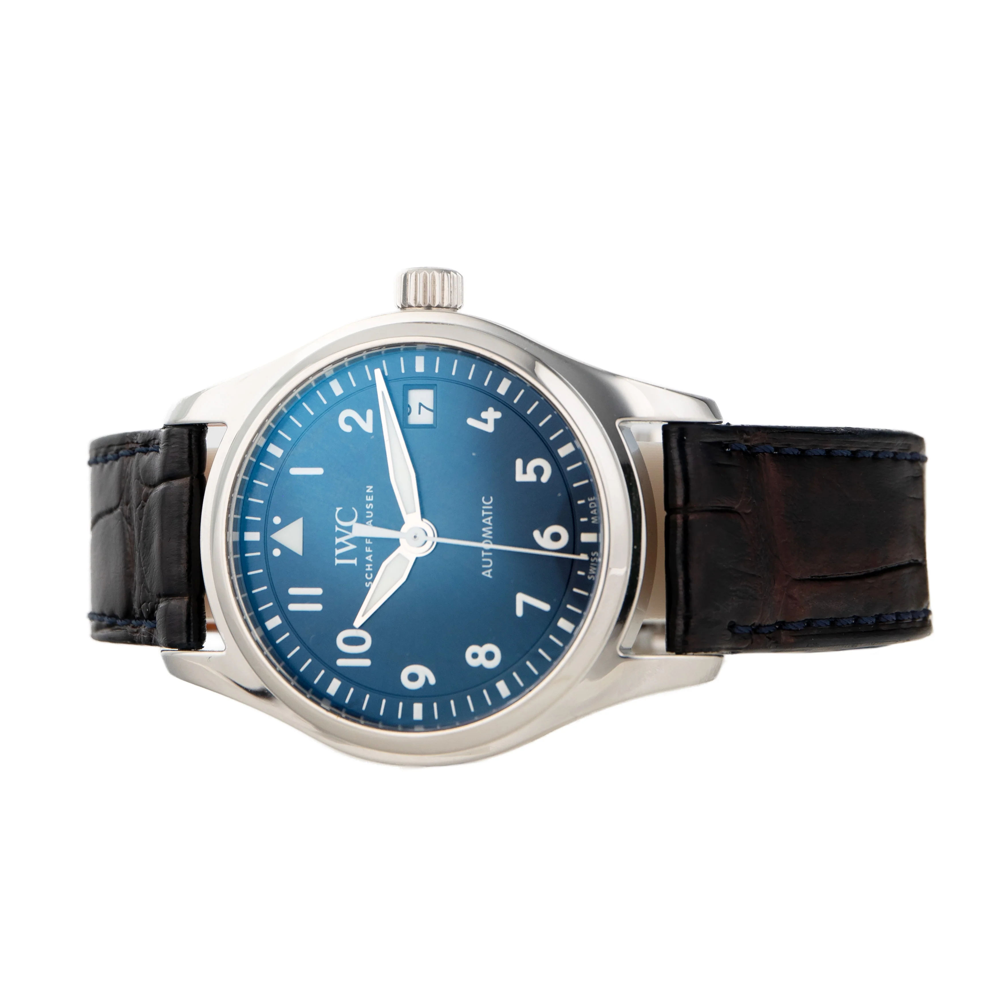 IWC Pilot’s Watch Automatic 36 Stainless Steel Blue Dial 36mm IW324008 Full Set - Image 3