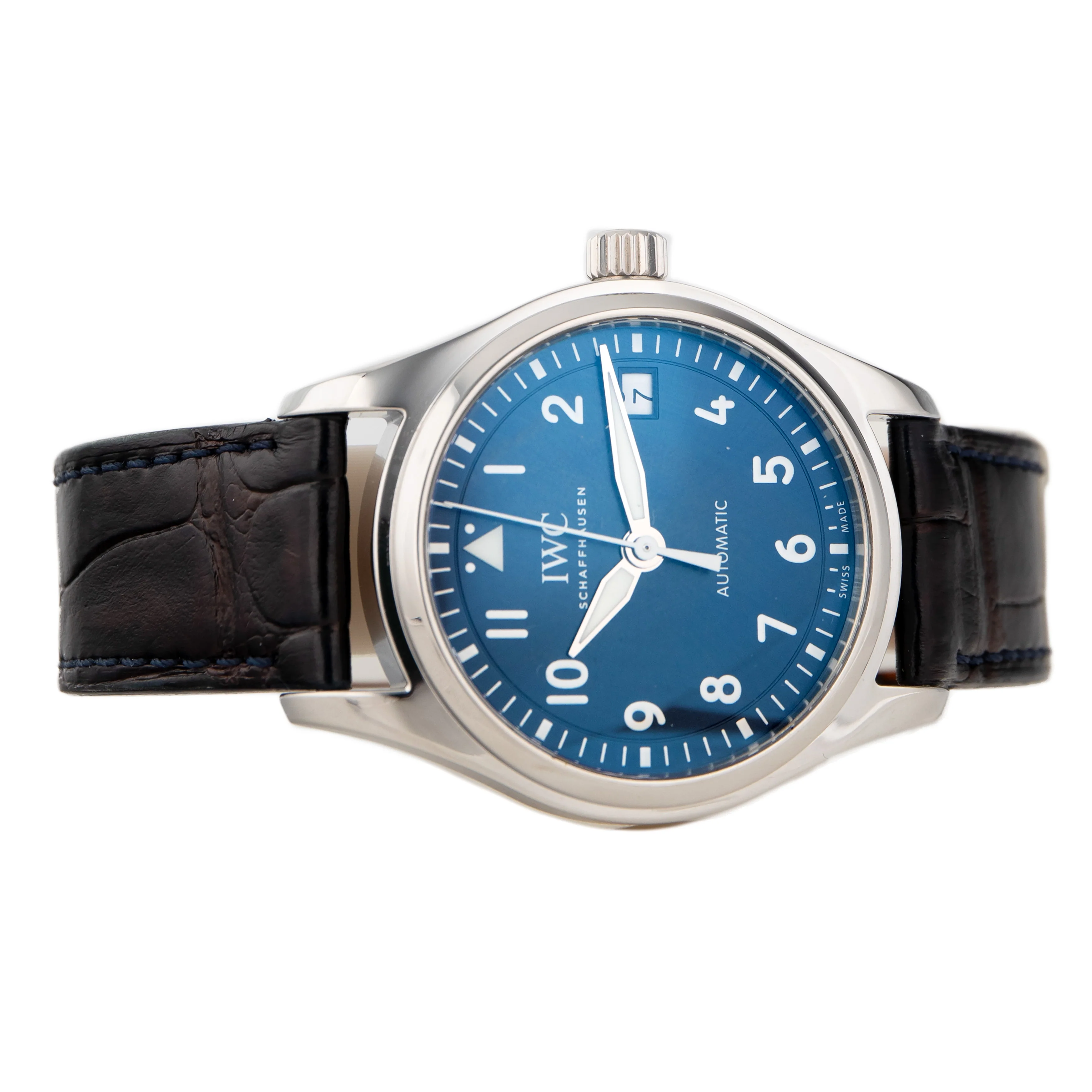 IWC Pilot’s Watch Automatic 36 Stainless Steel Blue Dial 36mm IW324008 Full Set - Image 4