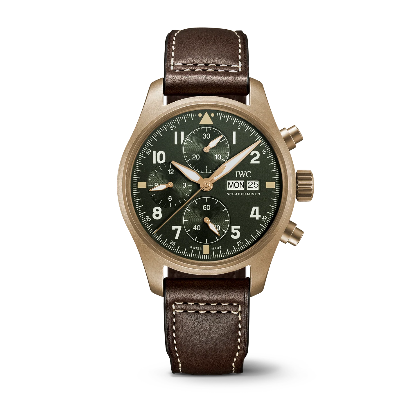 IWC Pilot’S Watch Chronograph Spitfire Watch, 41mm Green Dial, IW387902