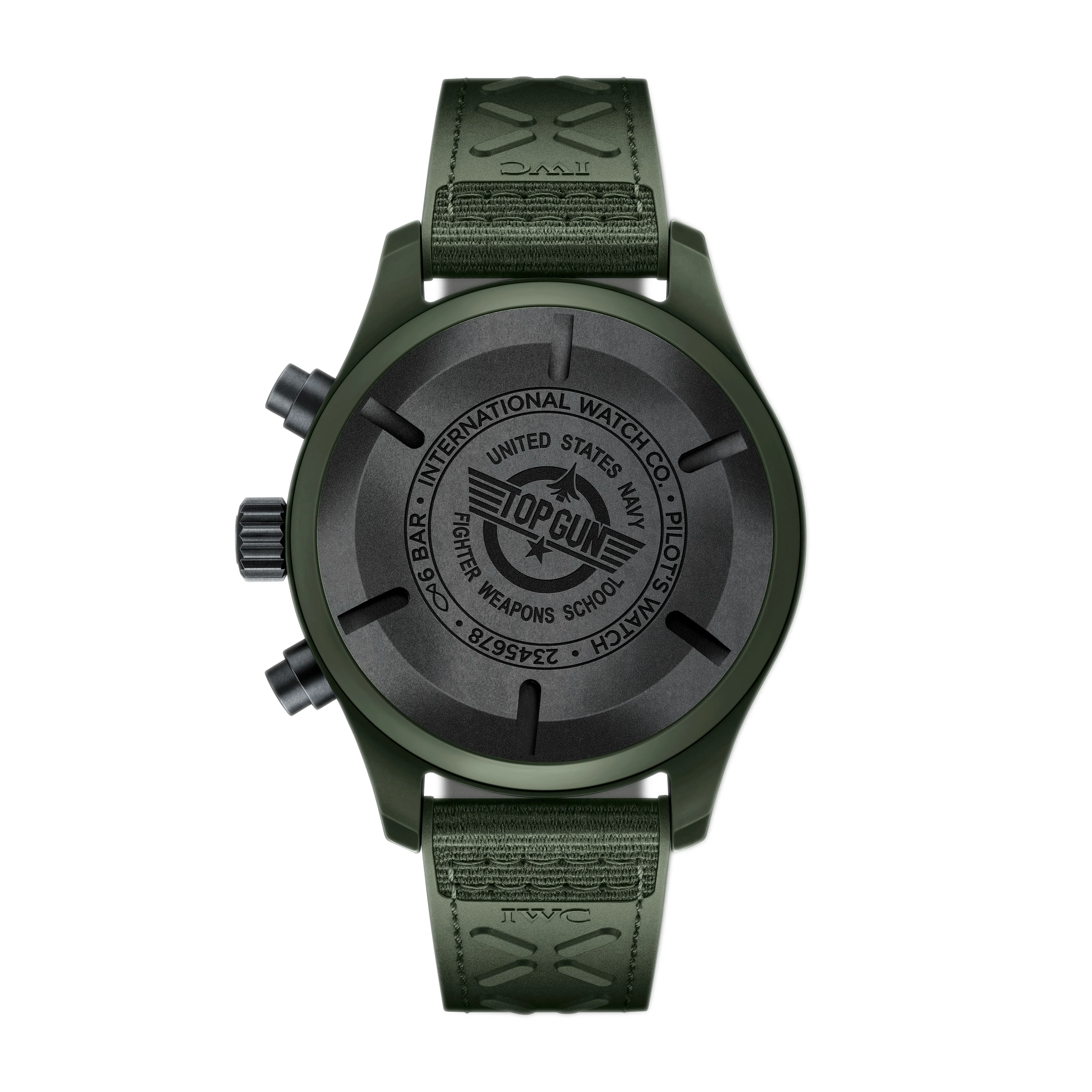 IWC Pilot’S Watch Chronograph Top Gun Edition “Woodland” Watch, 44.5mm Green Dial, IW389106 - Image 2