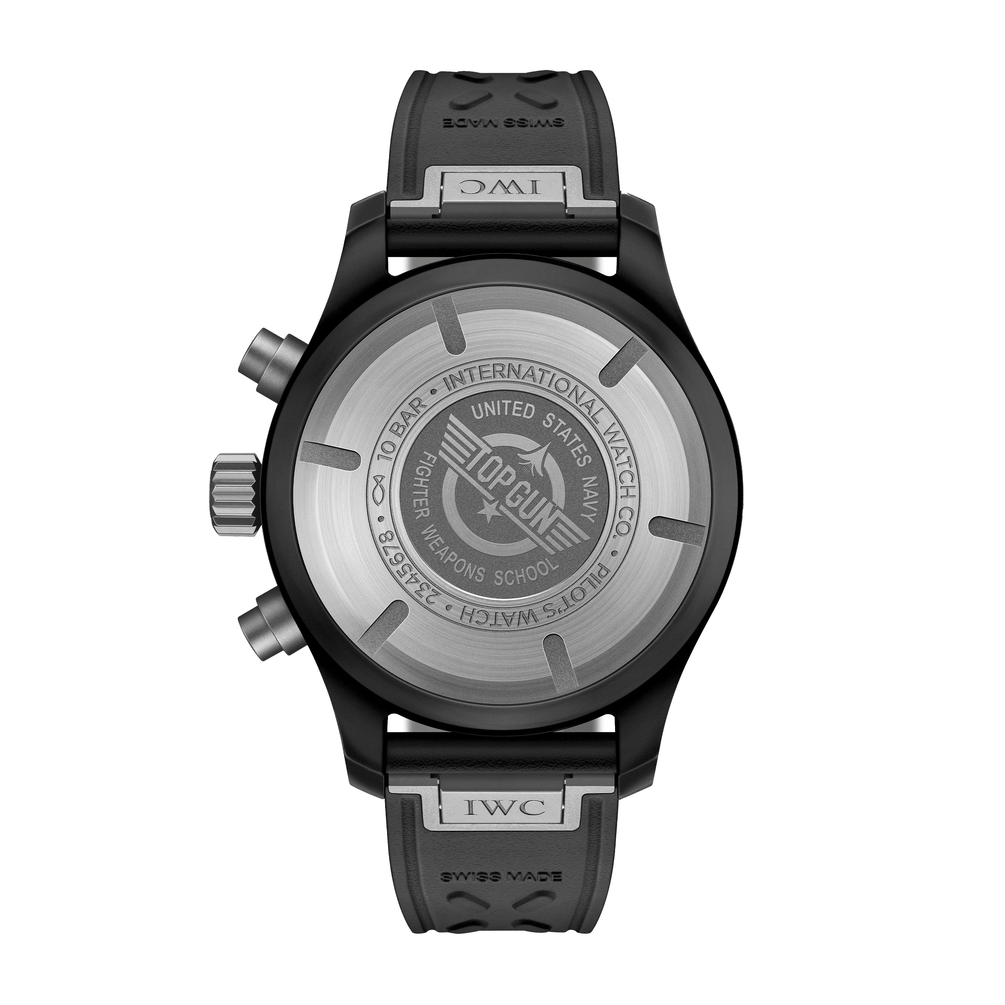 IWC PILOT’S WATCH CHRONOGRAPH TOP GUN WATCH, 41MM BLACK DIAL, IW389401 - Image 2