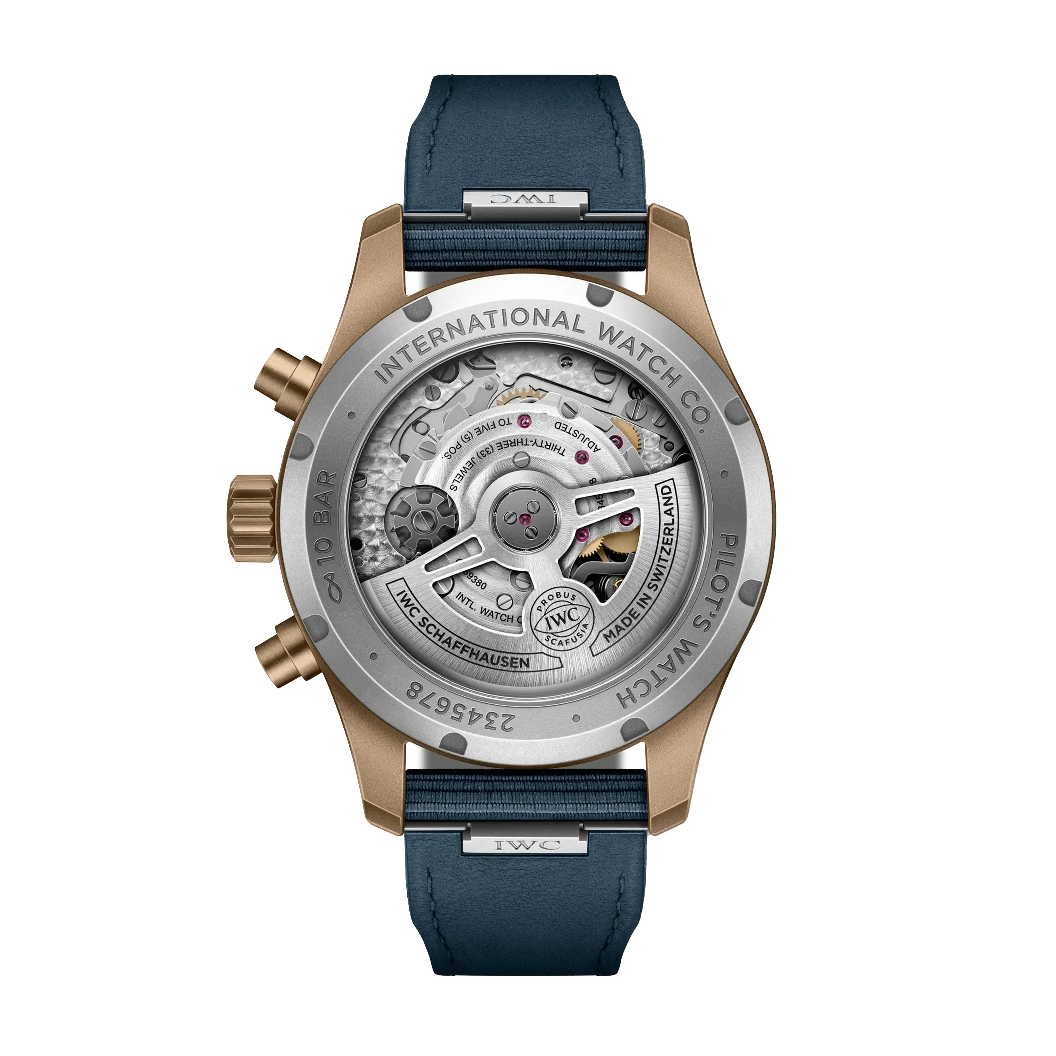 IWC Pilot's Watch Chronograph 41 Watch, 41mm Blue Dial, IW388109 - Image 2