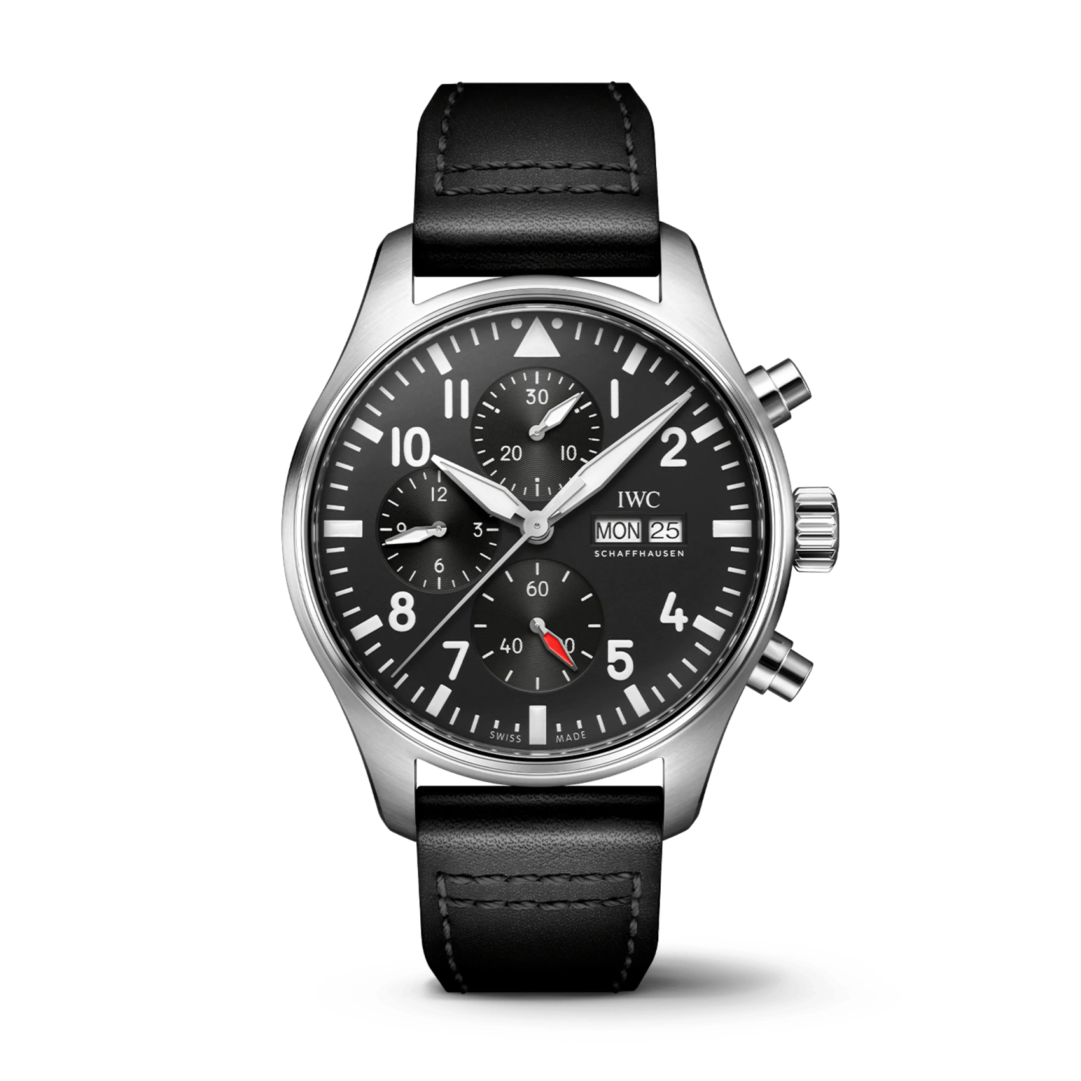 IWC Pilot'S Watch Chronograph Watch, 43mm Black Dial, IW378001