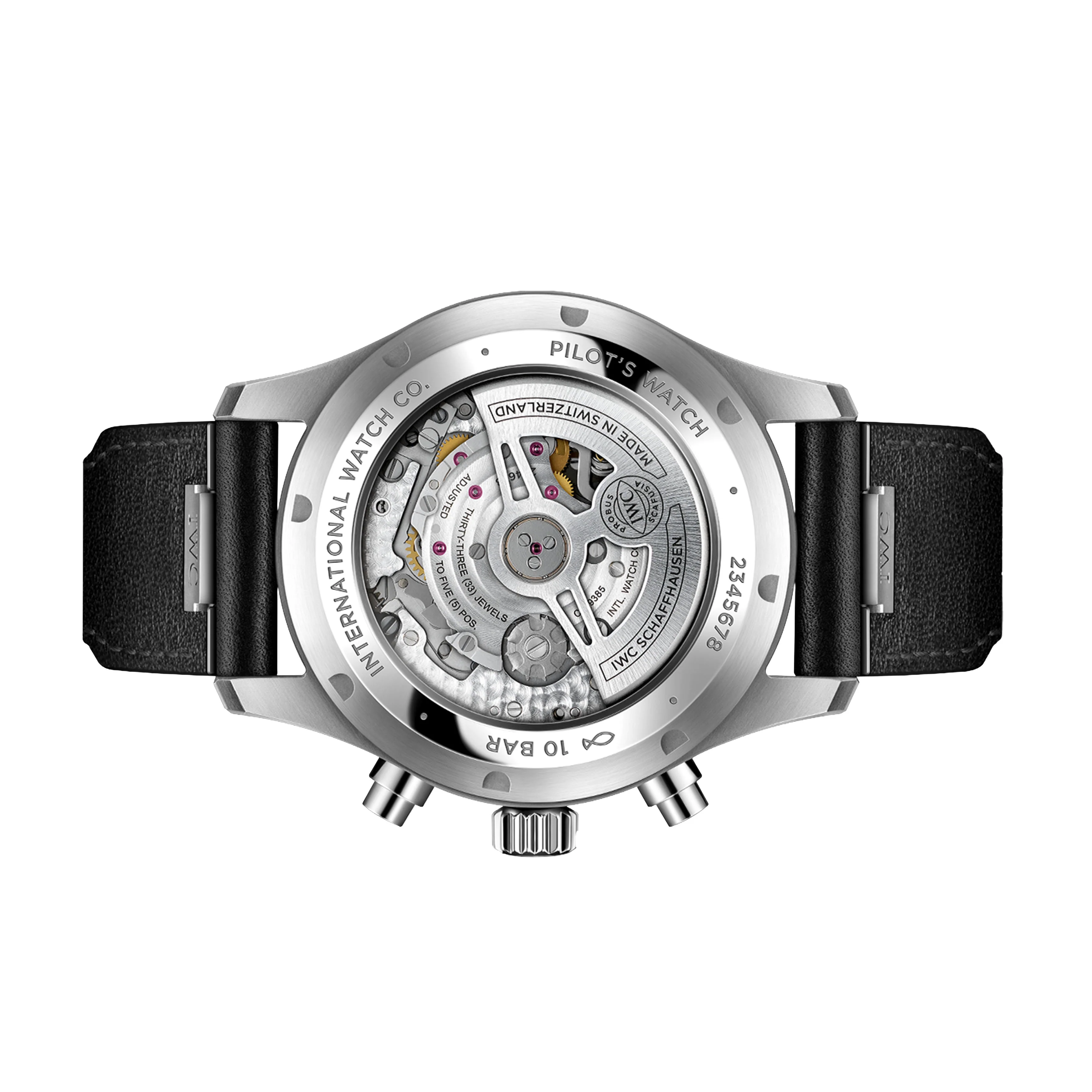 IWC Pilot'S Watch Chronograph Watch, 43mm Black Dial, IW378001 - Image 2