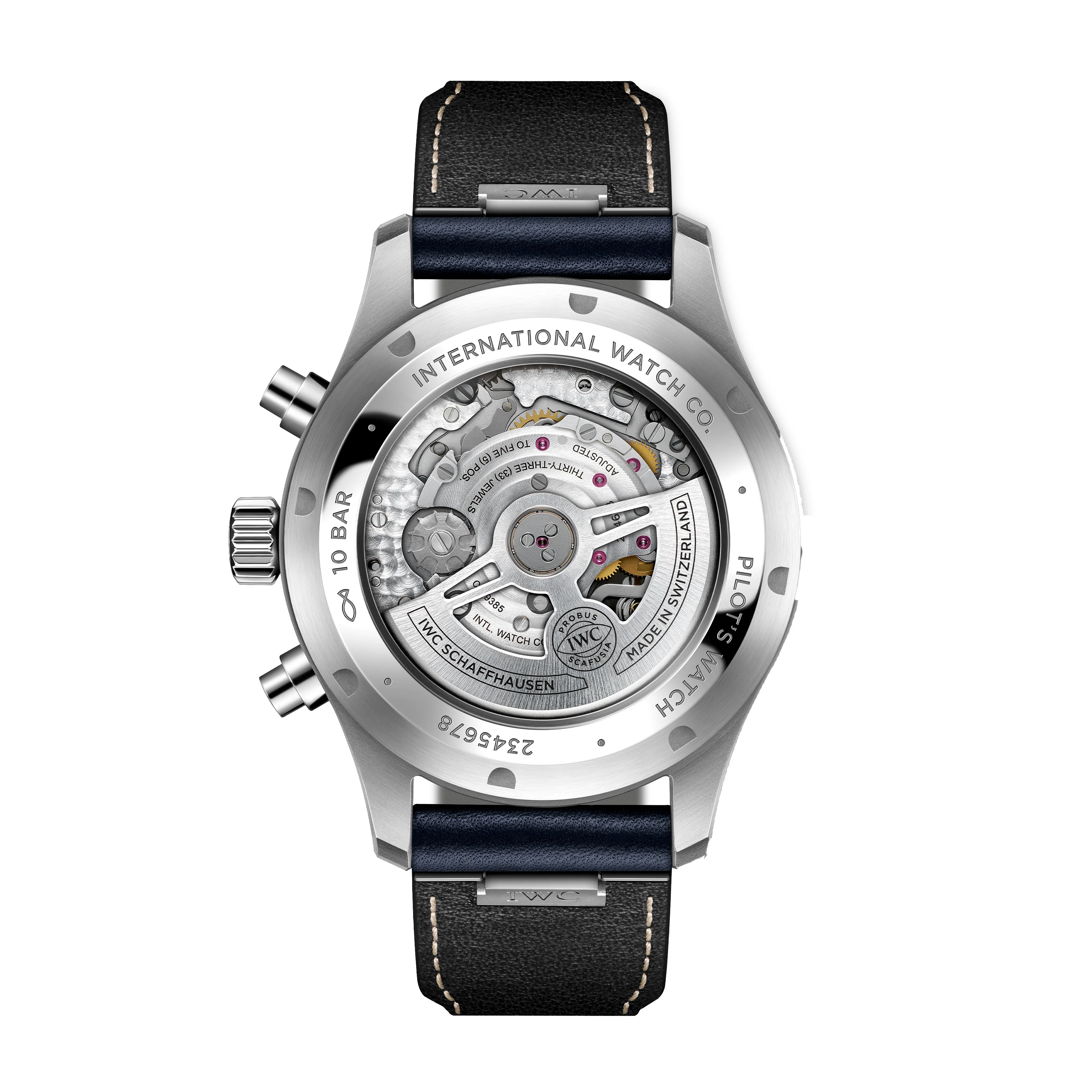 IWC Pilot's Watch Chronograph Watch, 43mm Blue Dial, IW378003 - Image 2