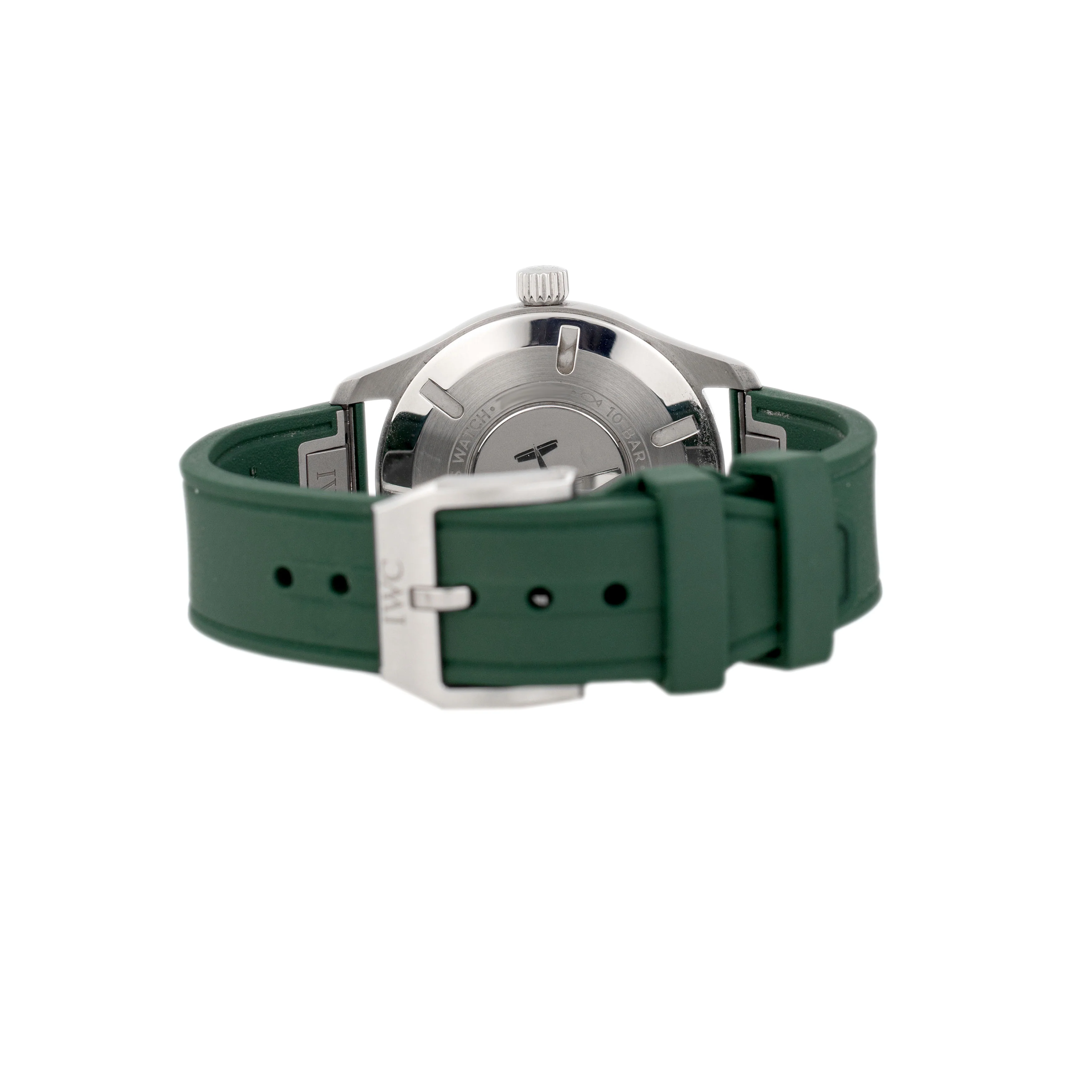 IWC Pilots Watch Mark XX Stainless Steel Green Dial 40mm IW328205 Full Set - Image 5