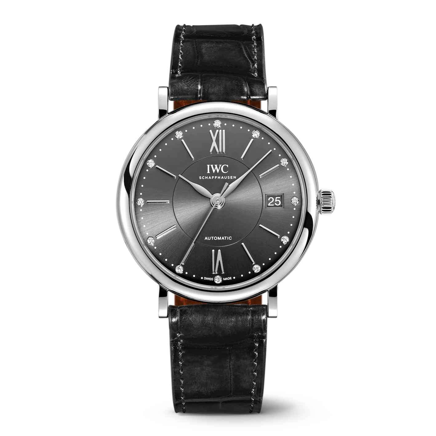 IWC Portofino Automatic 37 Watch, 37mm Grey Dial, IW458102