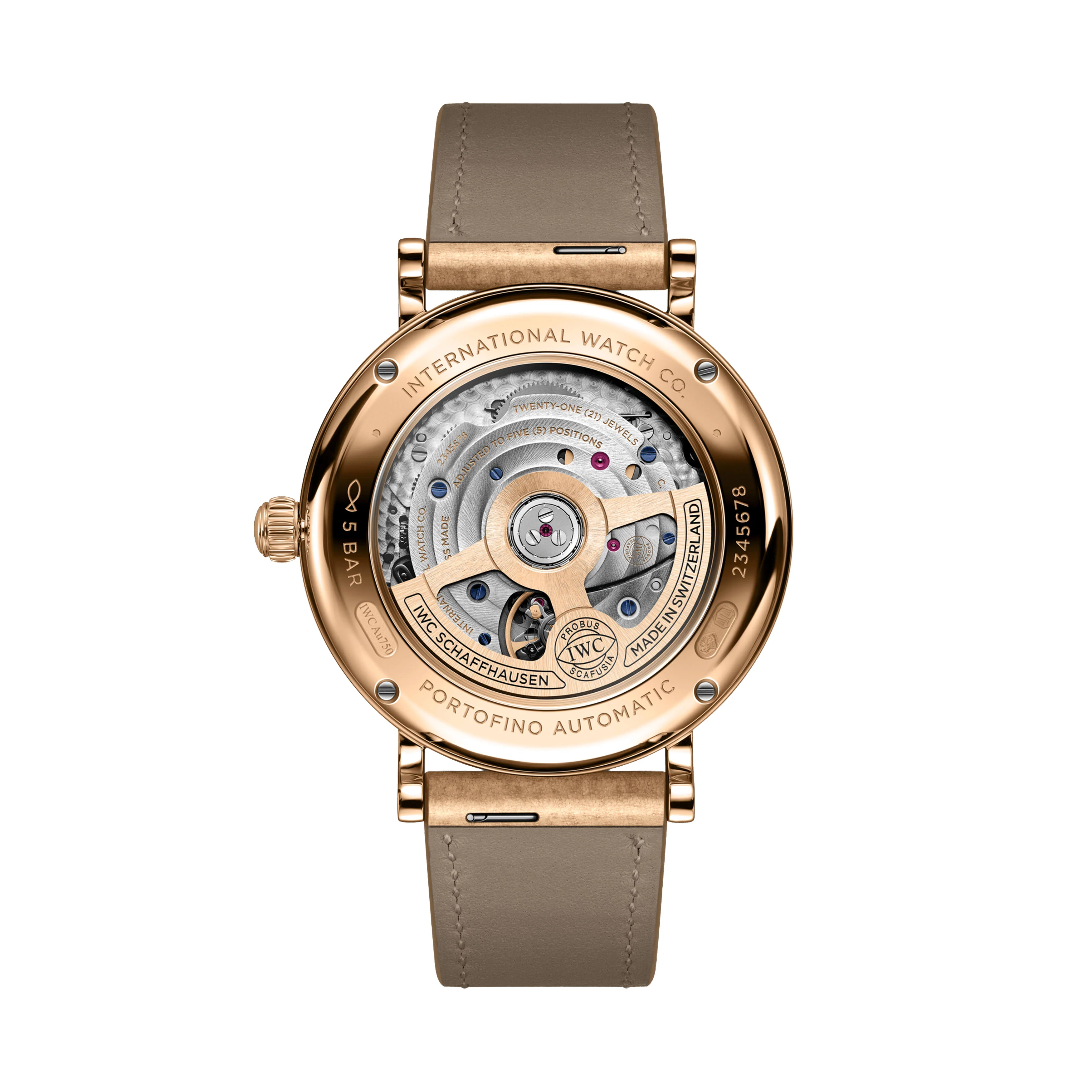 IWC Portofino Automatic 37 Watch, 37mm Silver Dial, IW458606 - Image 2
