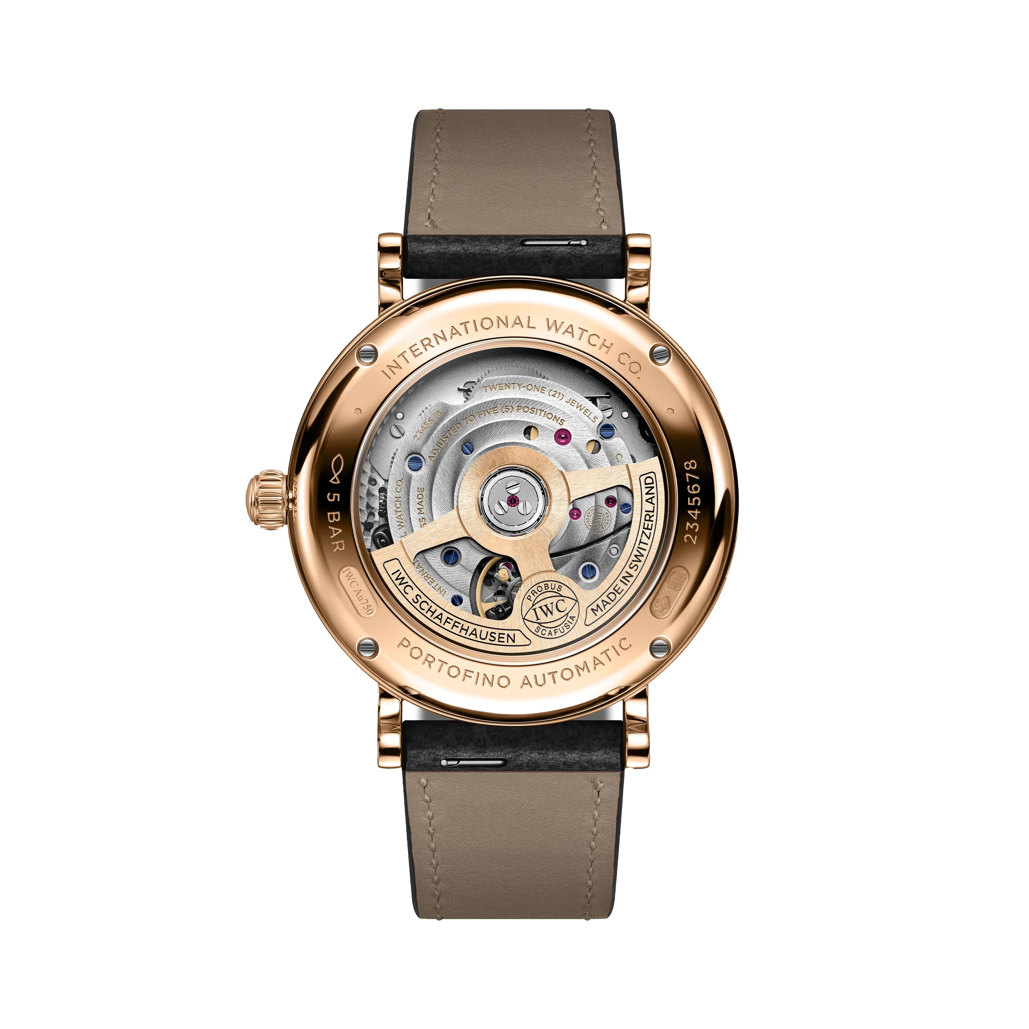 IWC Portofino Automatic 37 Watch, 37mm Silver Dial, IW658603 - Image 2