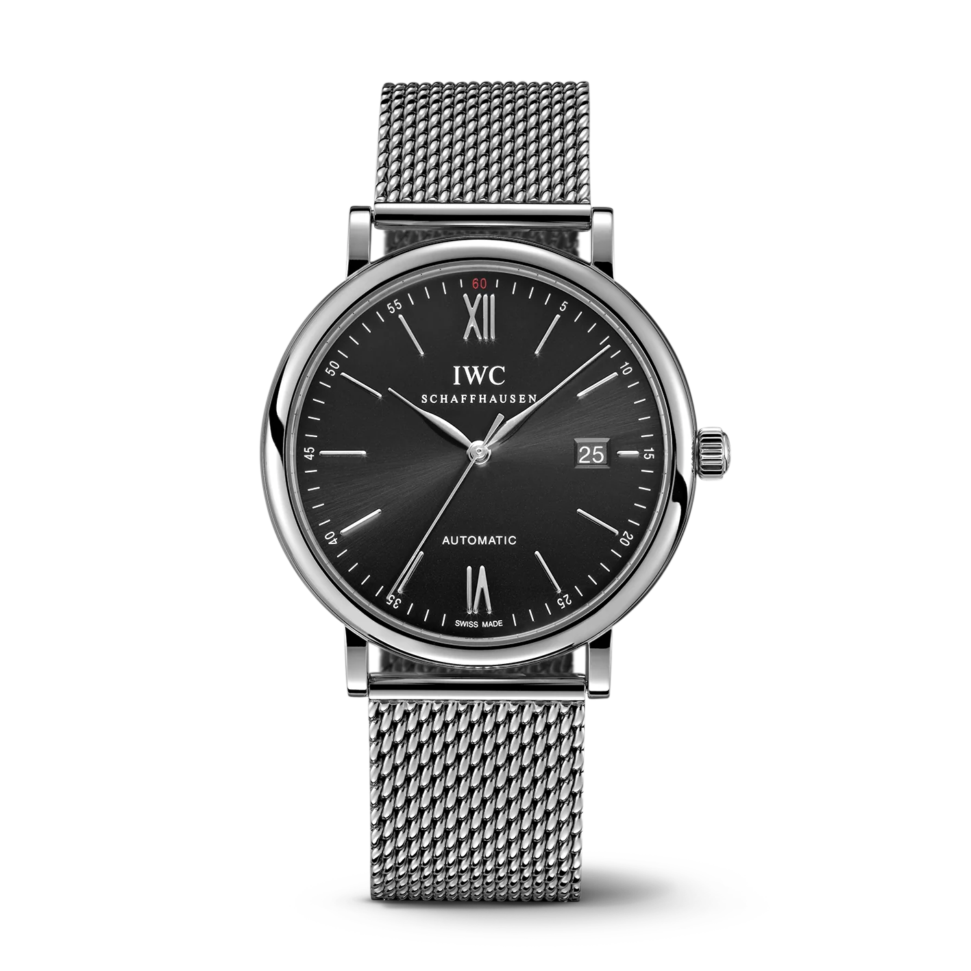 IWC Portofino Automatic Watch, 40mm Black Dial, IW356506