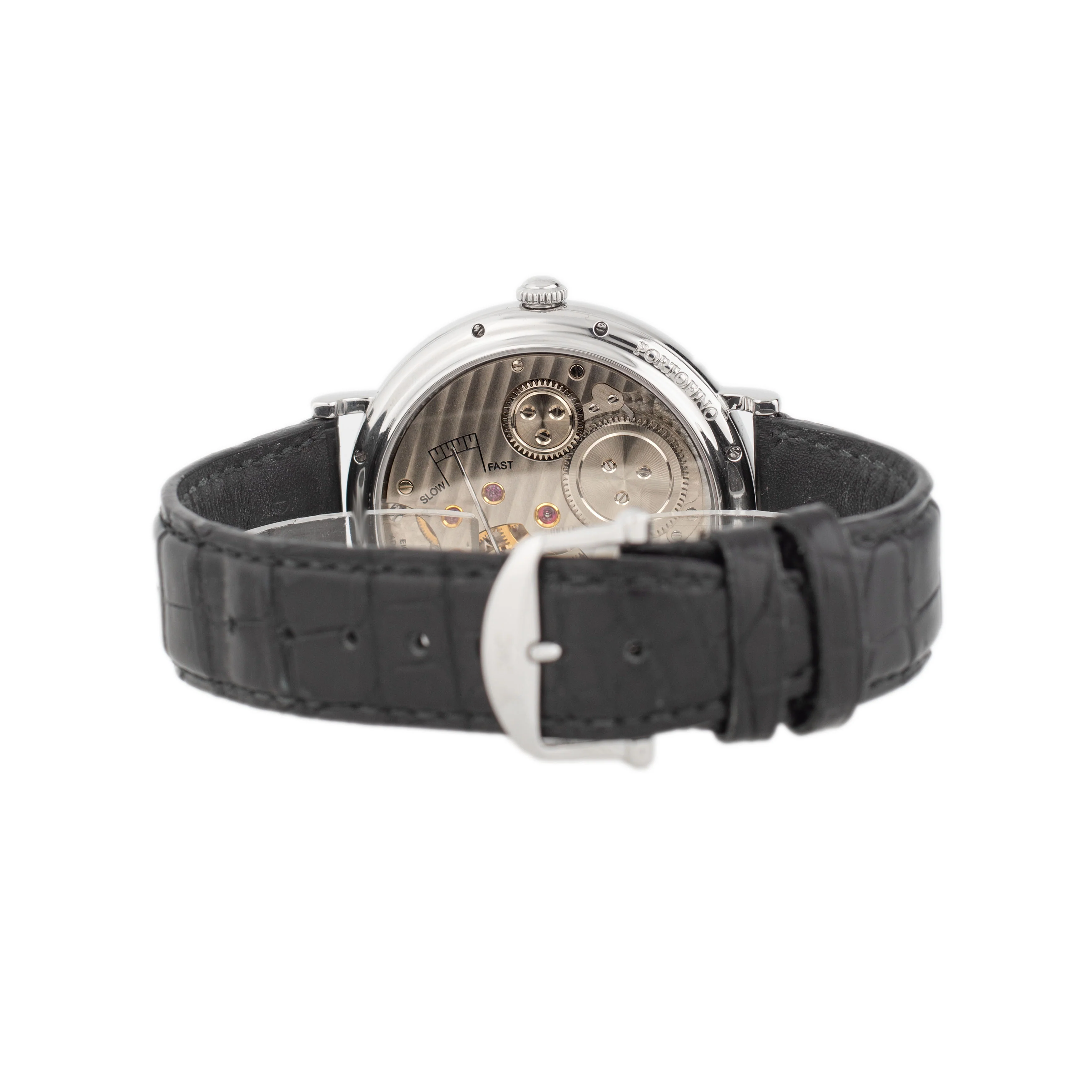 IWC Portofino Hand Wound Moonphase Stainless Steel Black Dial 46mm IW544801 Full Set - Image 5