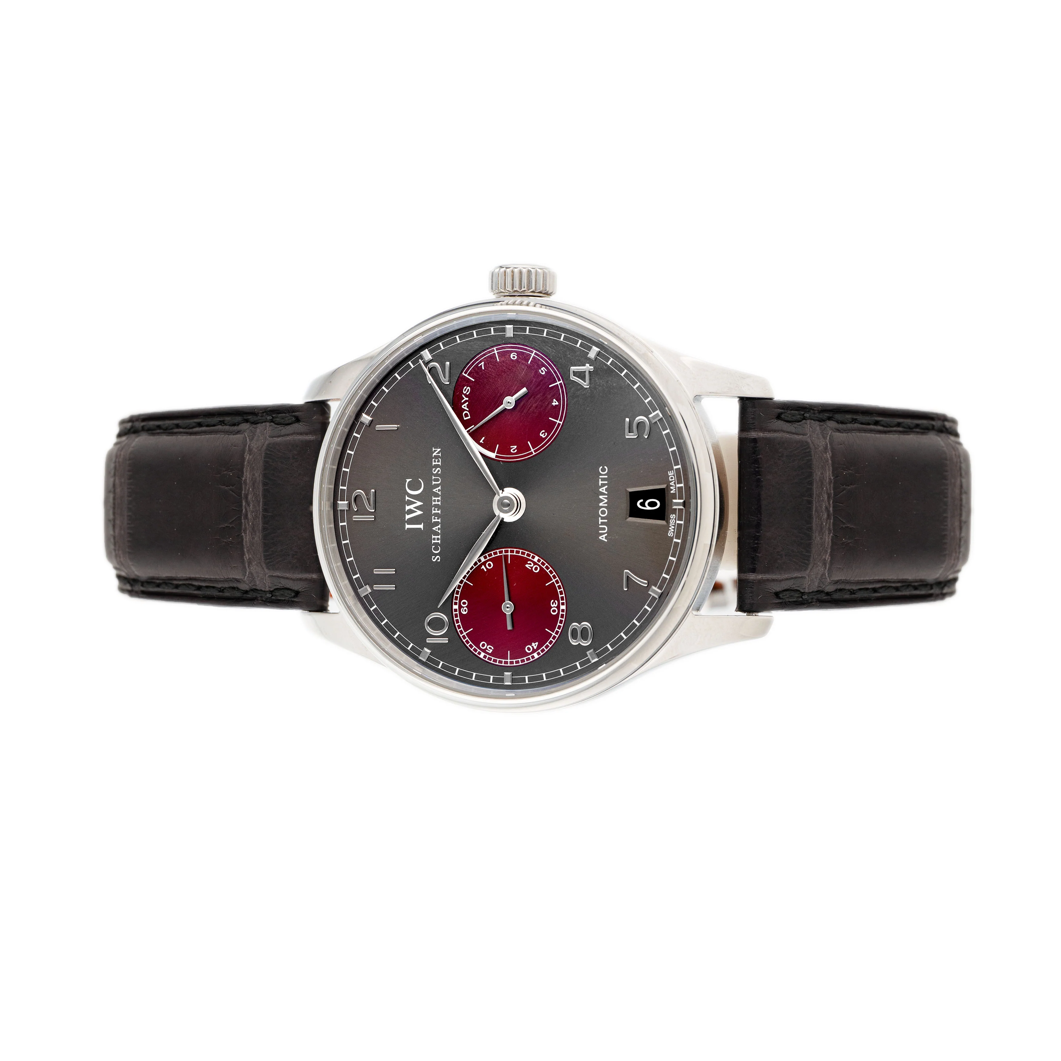 IWC Portugieser 7 Day Automatic Tribeca Film Festival 2013 Stainless Steel Gray Dial 42.3mm IW500126 - Image 2