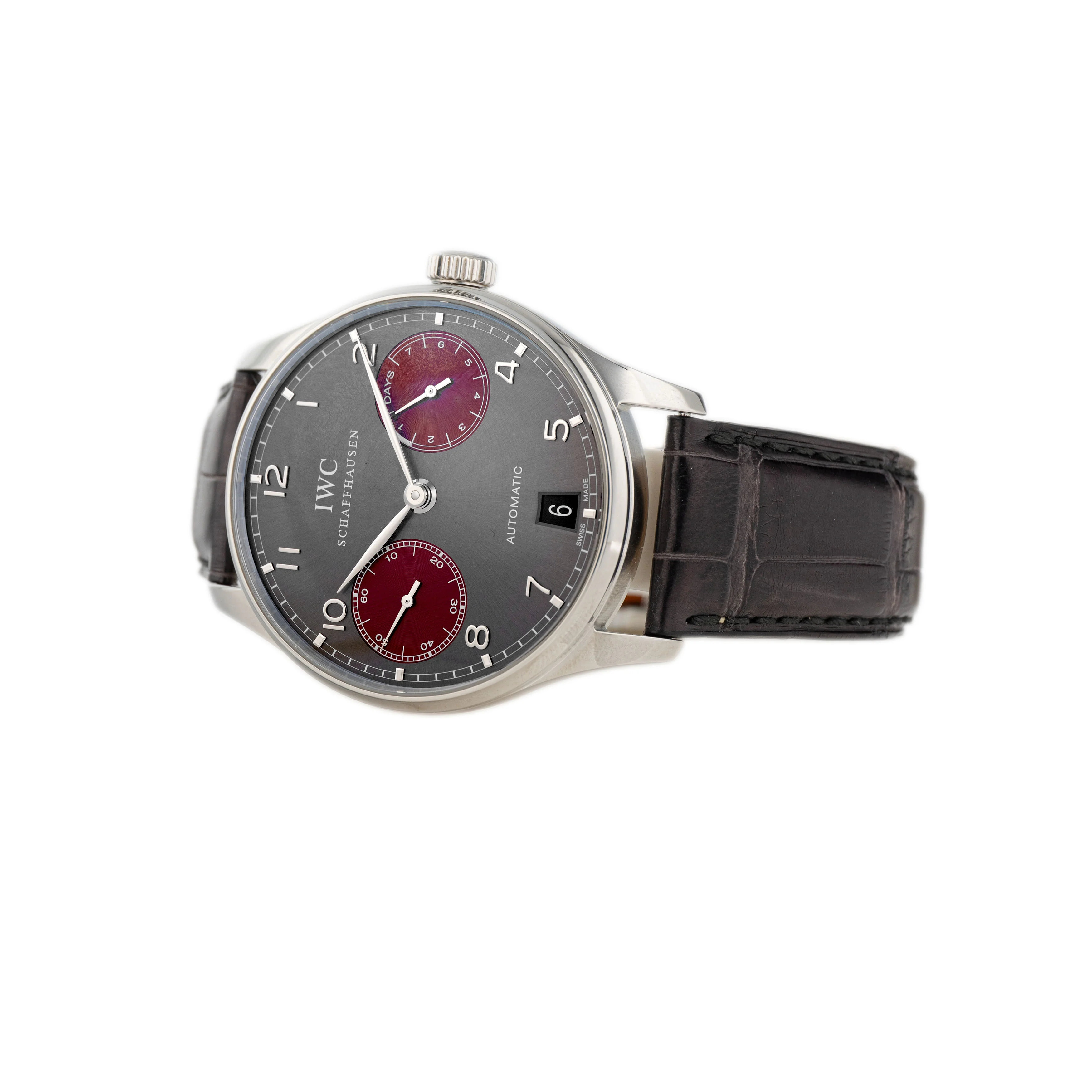 IWC Portugieser 7 Day Automatic Tribeca Film Festival 2013 Stainless Steel Gray Dial 42.3mm IW500126 - Image 3