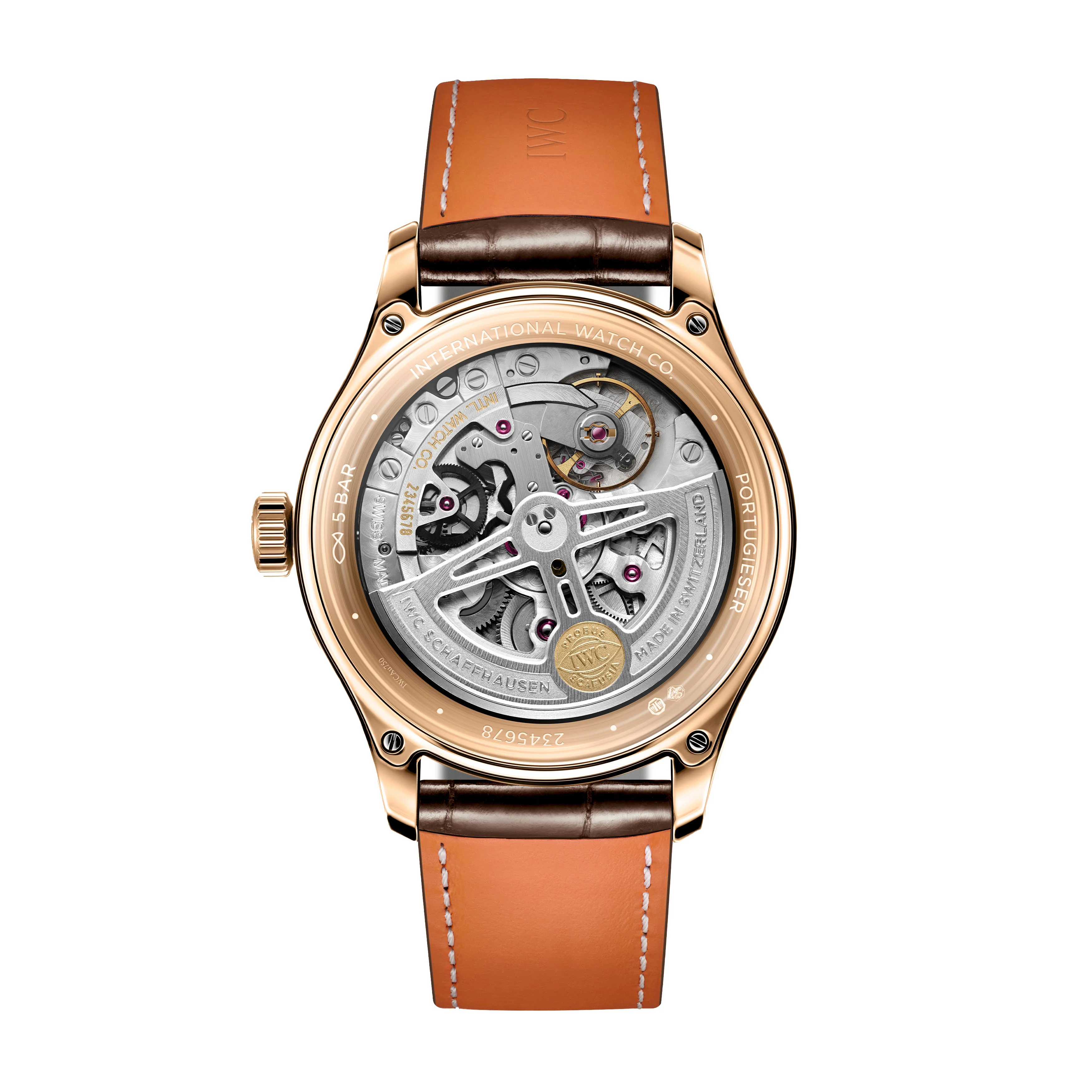 IWC Portugieser Automatic 40 Watch, 40.4mm White Dial, IW358306 - Image 2
