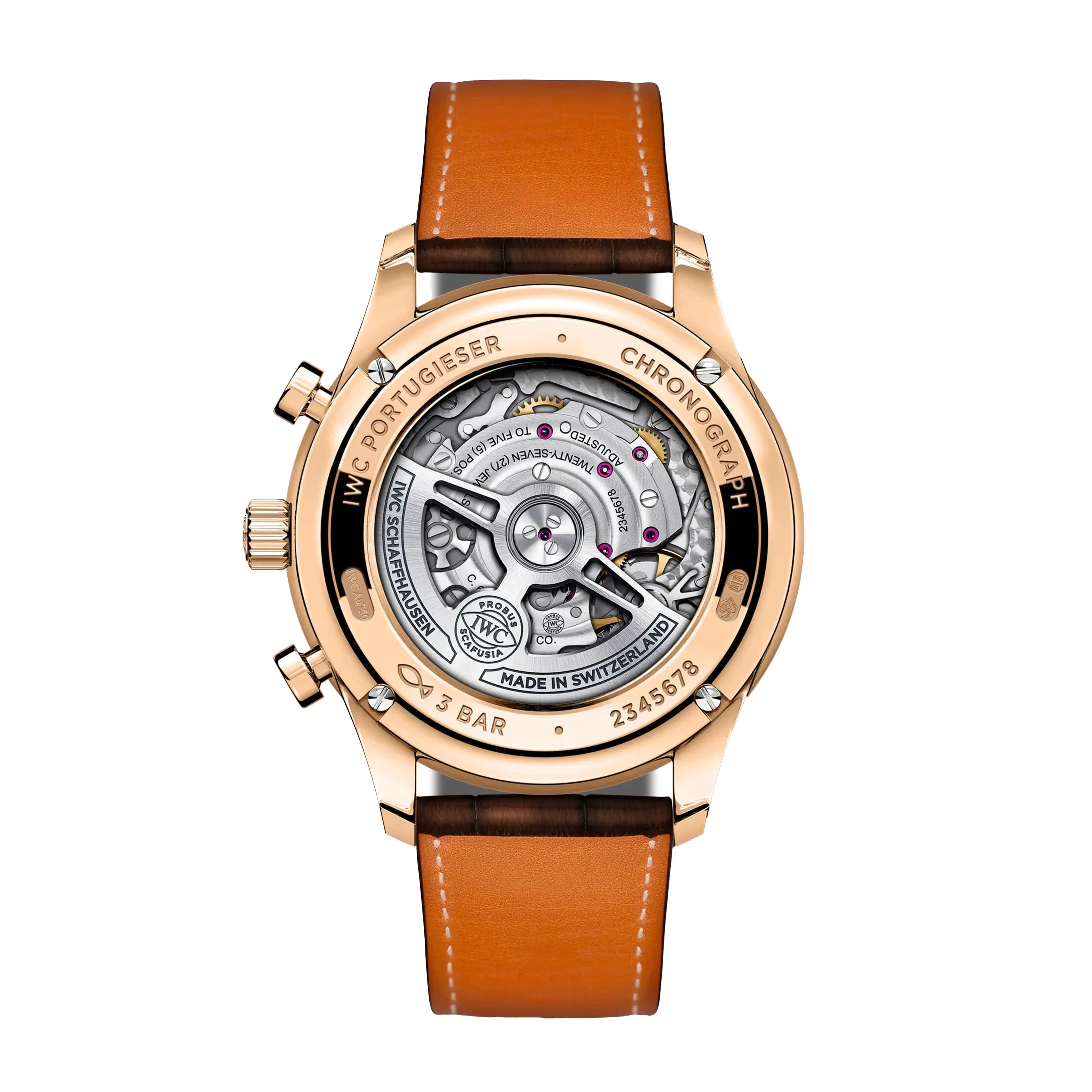 IWC Portugieser Chronograph Watch, 41mm Silver Dial, IW371611 - Image 2
