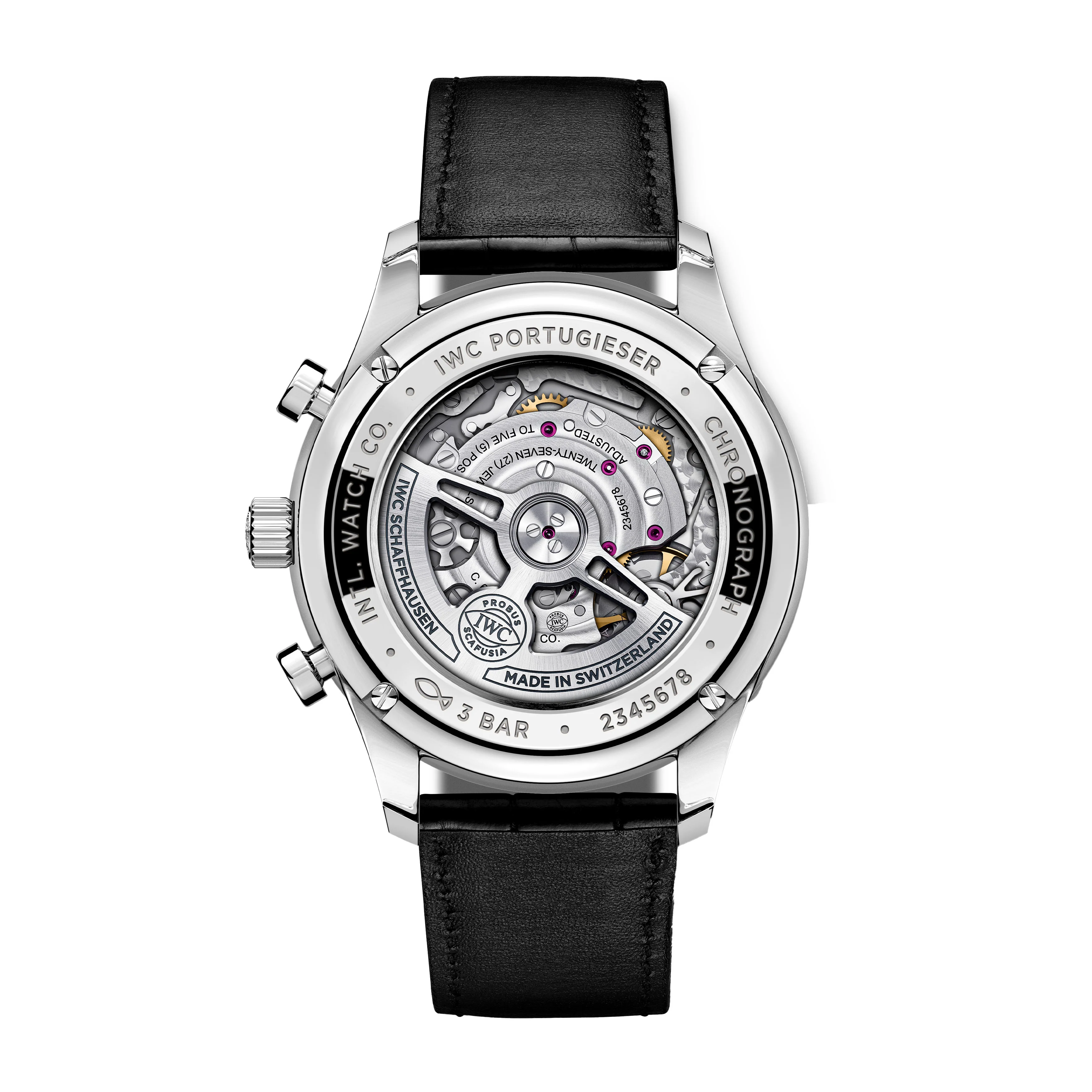 IWC Portugieser Chronograph Watch, 41mm White Dial, IW371604 - Image 2