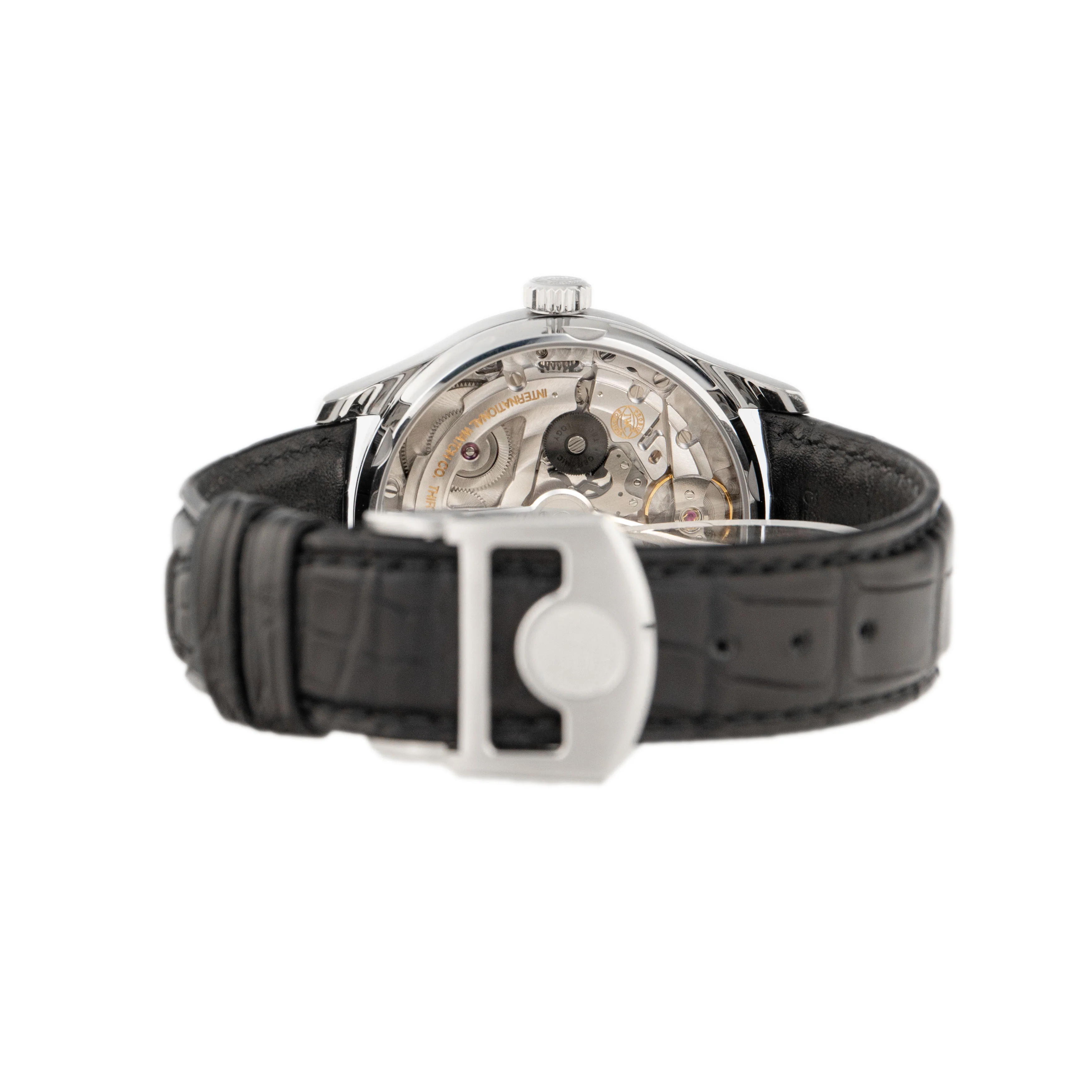 IWC Portugieser Stainless Steel Red Dial 42.3mm IW500714 Full Set - Image 5
