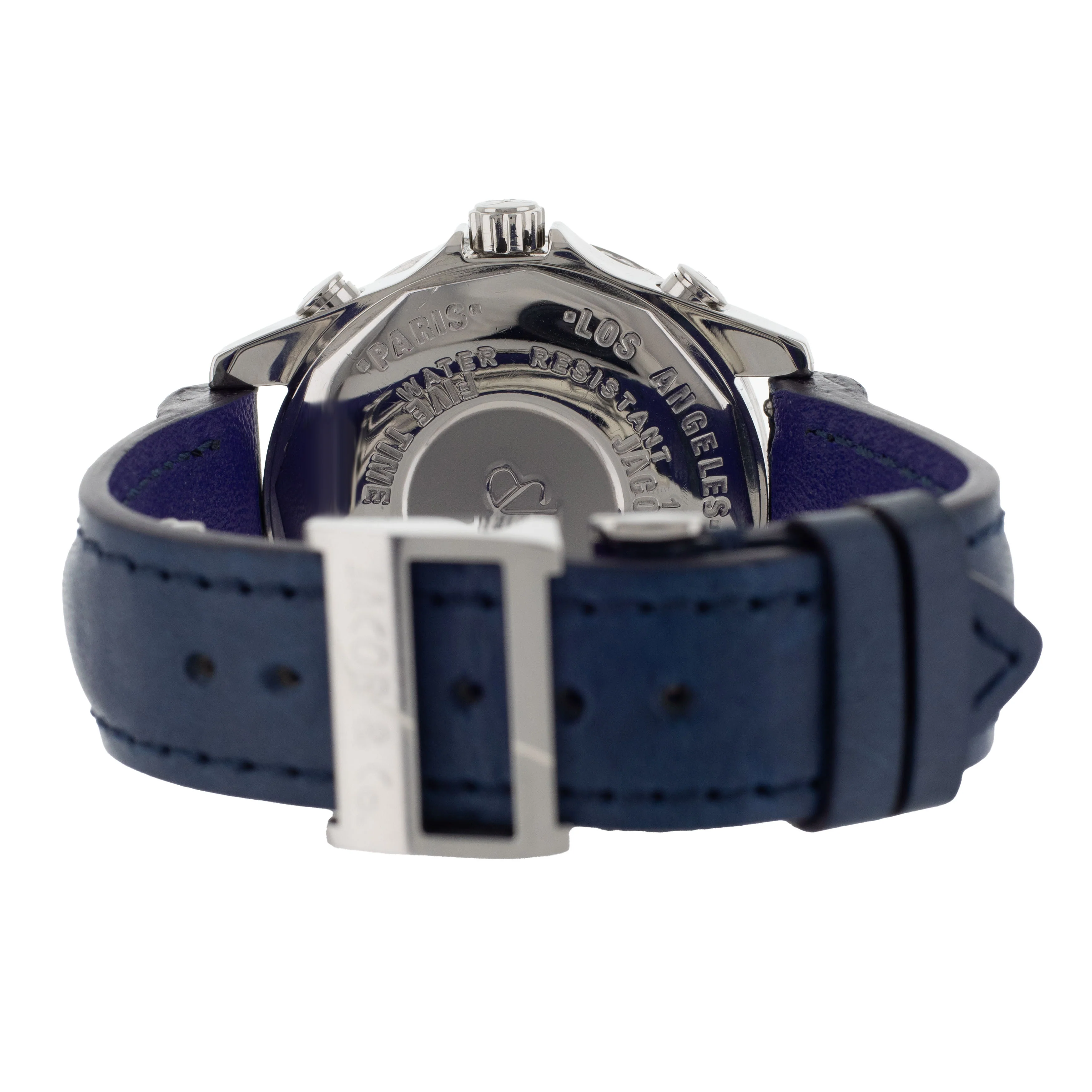 Jacob & Co. Five Time Zone Stainless Steel MOP Dial 40mm JCM24DA Full Set - Image 5