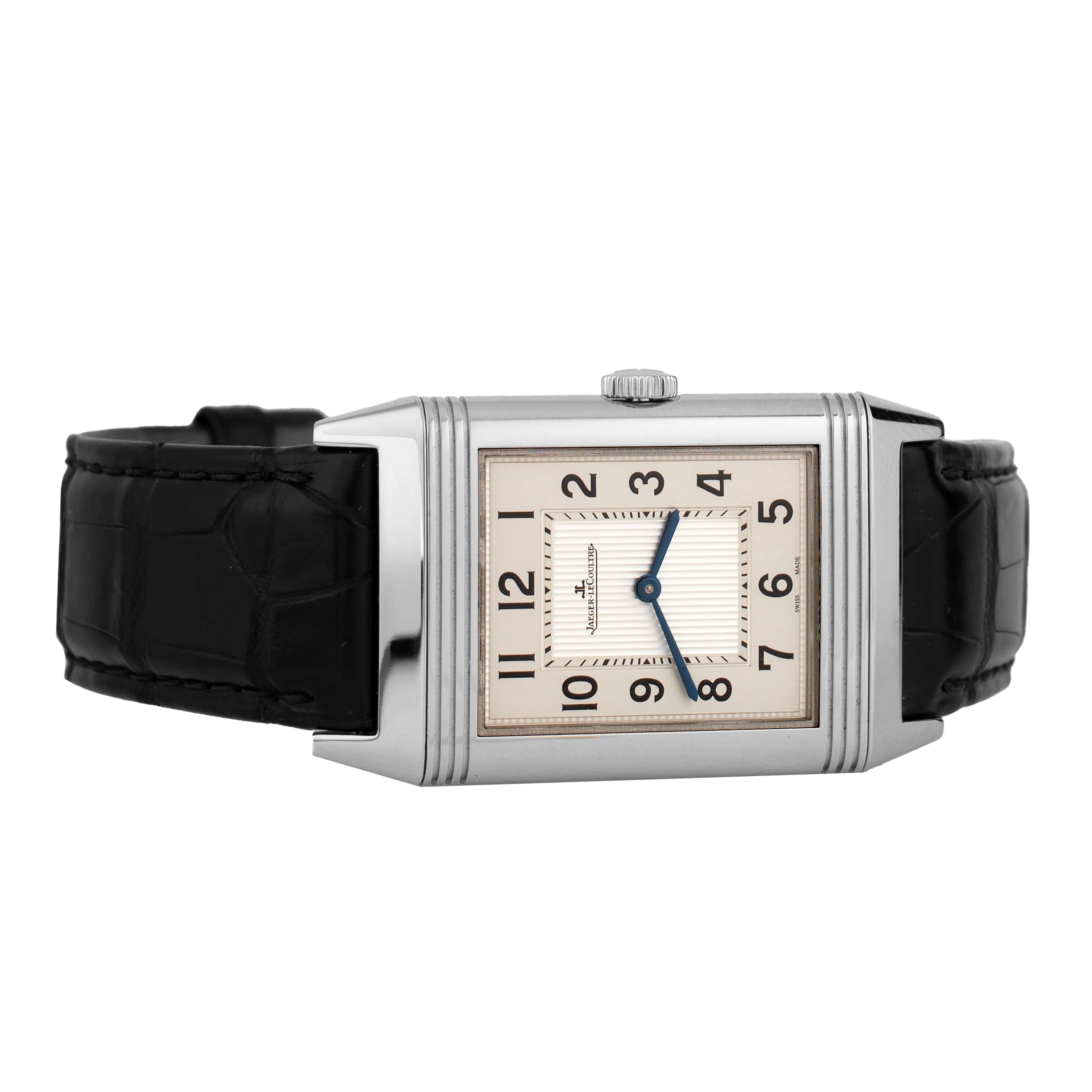 Jaeger-LeCoultre Grande Reverso Ultra Thin Stainless Steel Silver Dial 46.8x27.4mm Q2788520 Full Set - Image 4