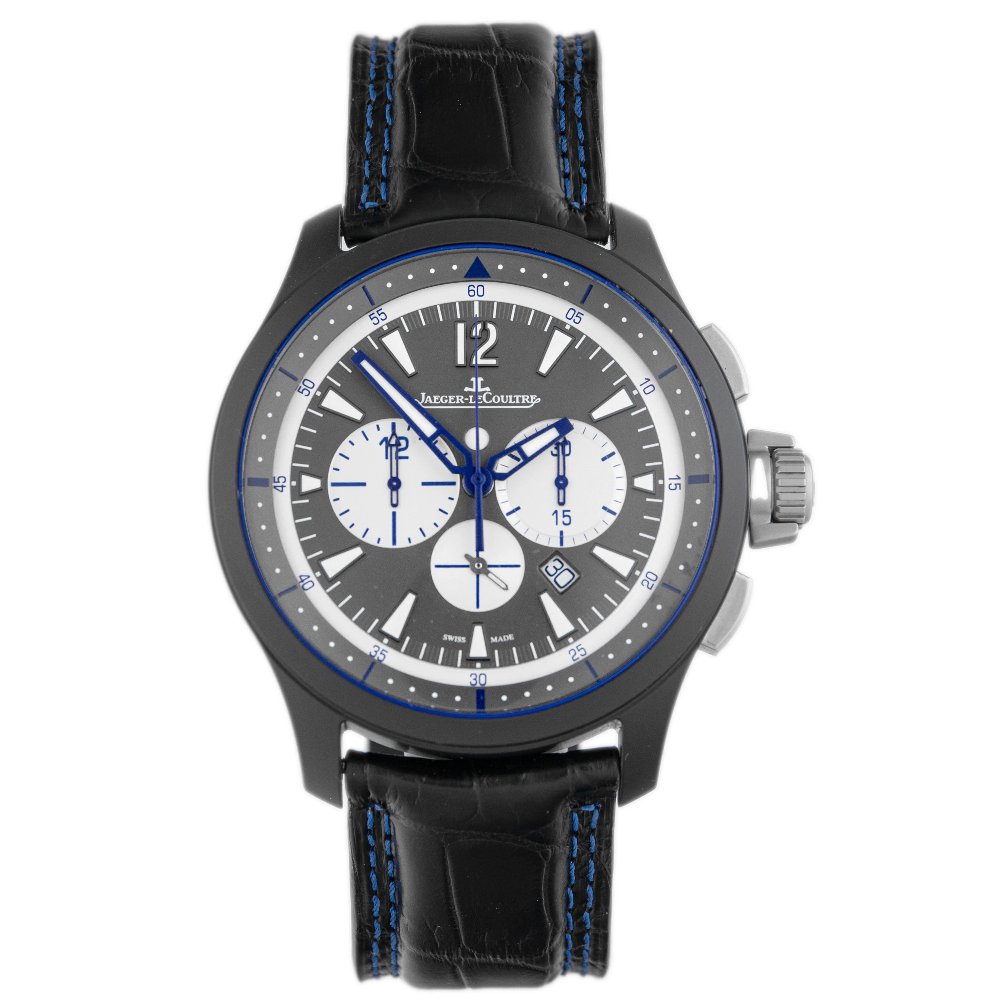Jaeger-LeCoultre Master Compressor Ceramic Black Dial 46mm Q205C517 Full Set