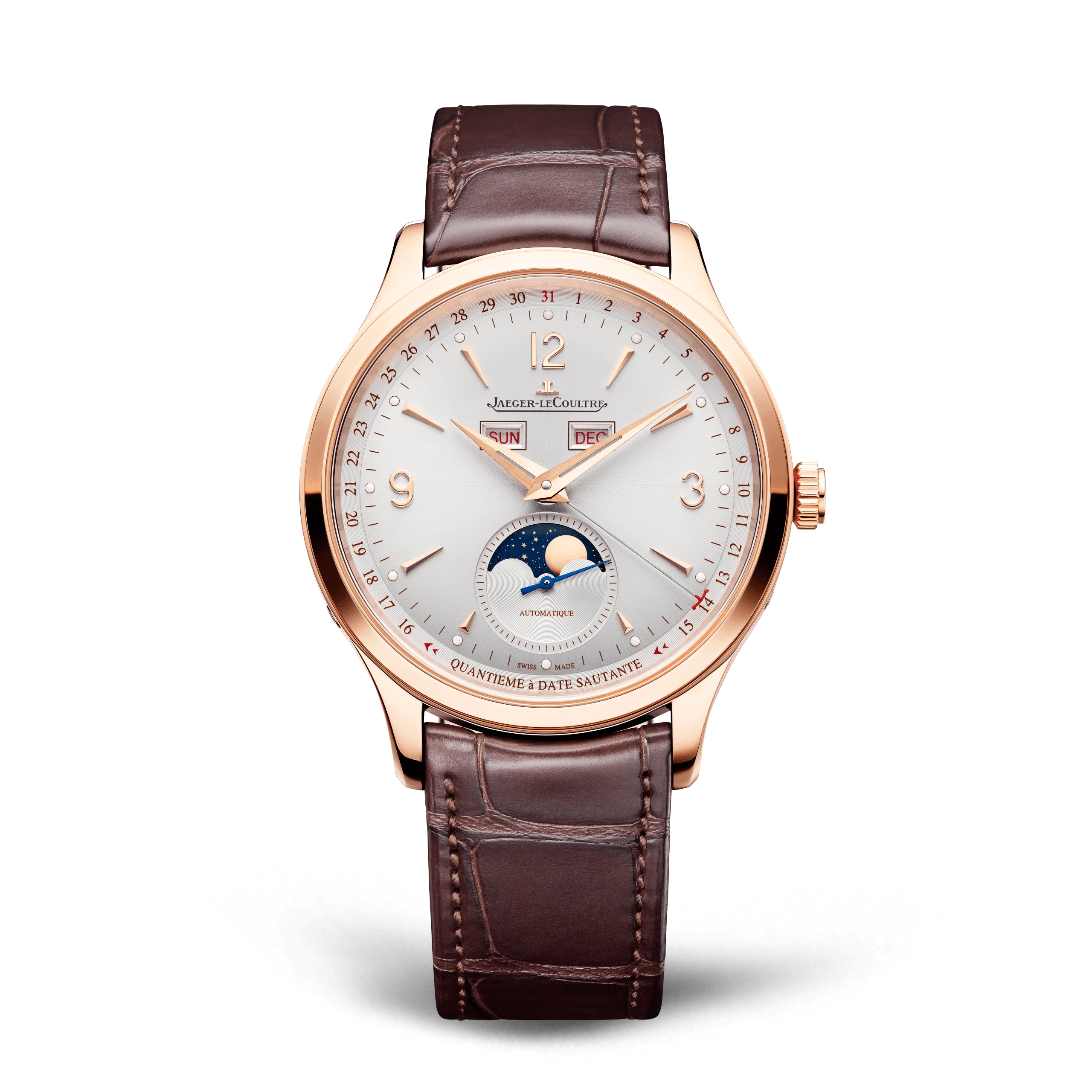 Jaeger-LeCoultre Master Control Calendar Watch, 40mm Silver Dial, Q4142520