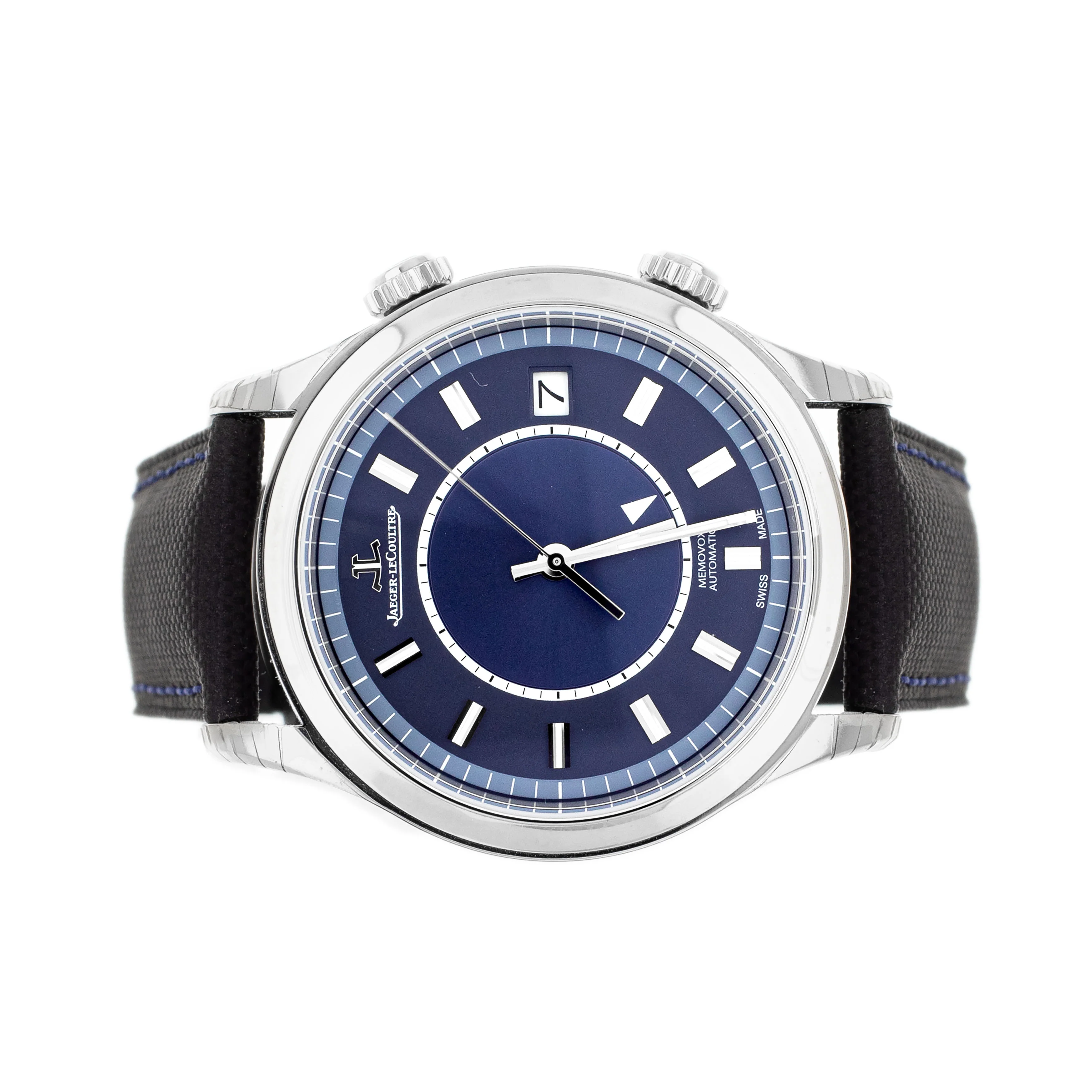 Jaeger-LeCoultre Master Control Memovox Stainless Steel Blue Dial 40mm Q141848J - Image 2