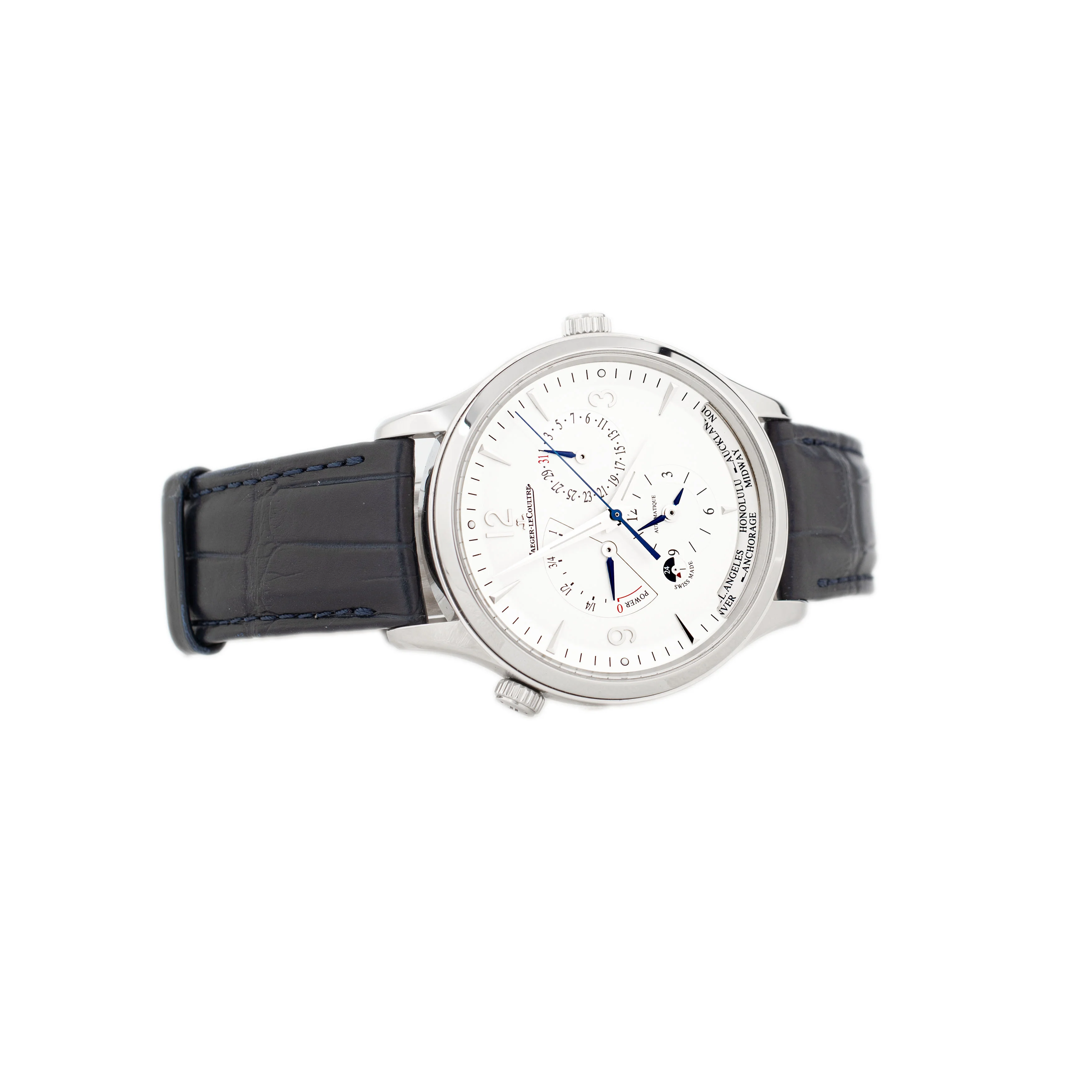 Jaeger-LeCoultre Master Geographic Stainless Steel Silver Dial 40mm Q4128420 - Image 4