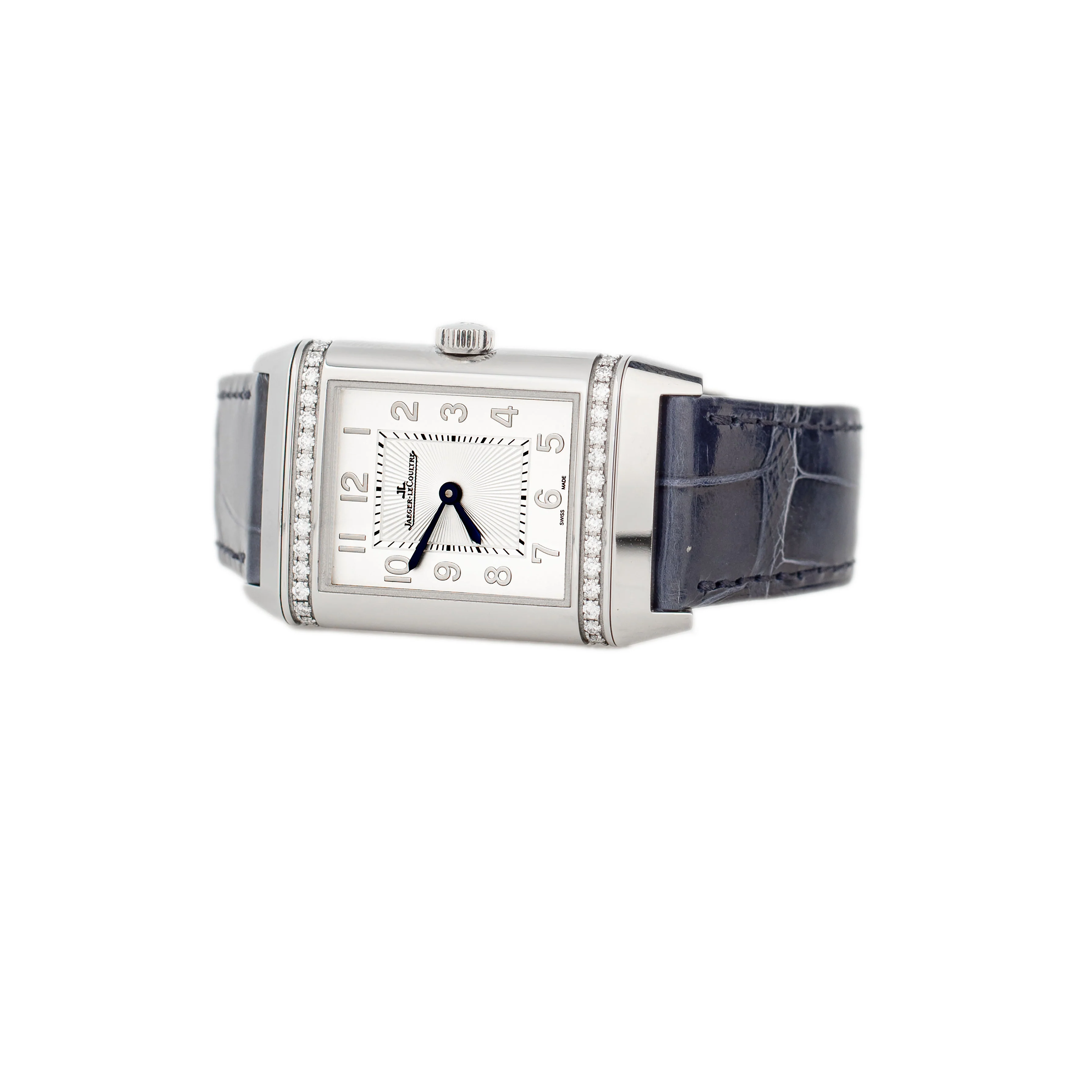 Jaeger-LeCoultre Reverso Classic Duetto Stainless Steel Silver & Blue Dial 40x24.4mm Q2578480 - Image 5