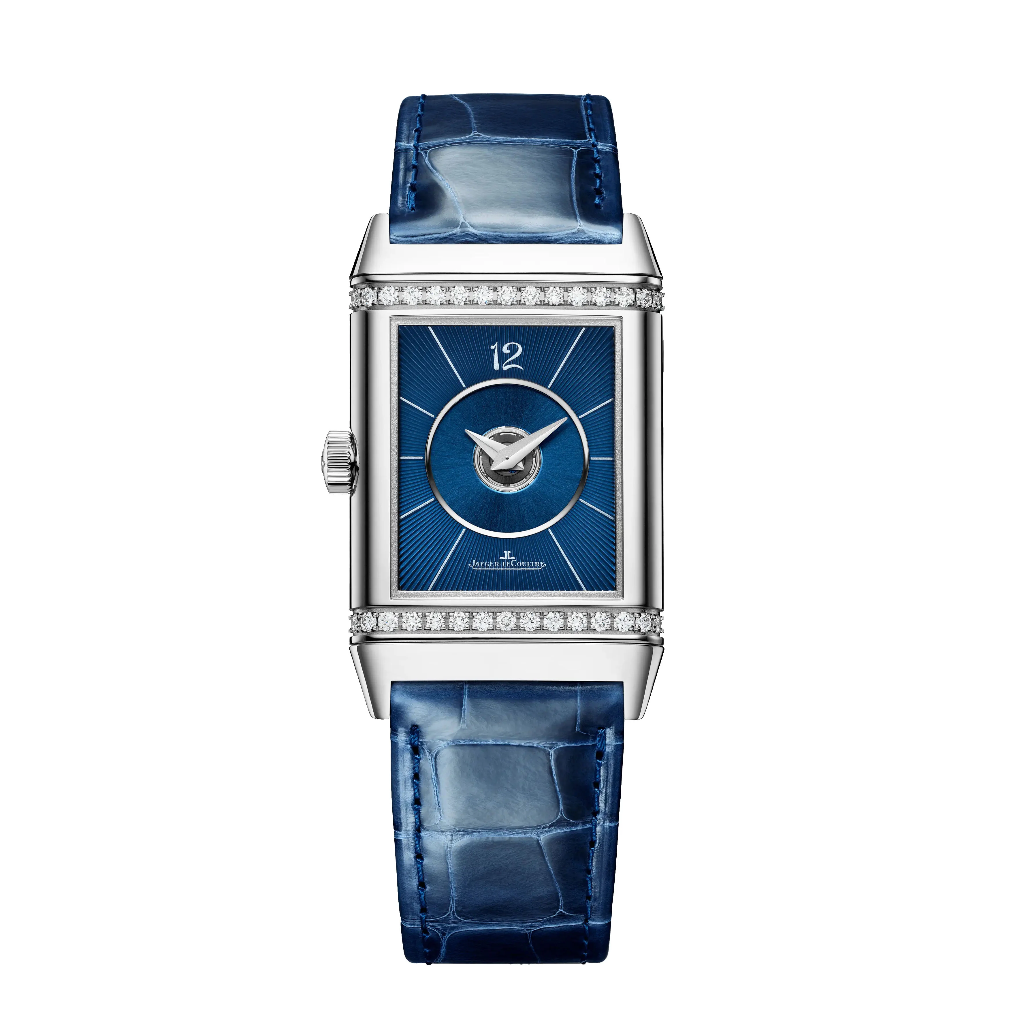 Jaeger-LeCoultre Reverso Classic Duetto Watch, 40mm Silver Dial, Q2578480 - Image 2