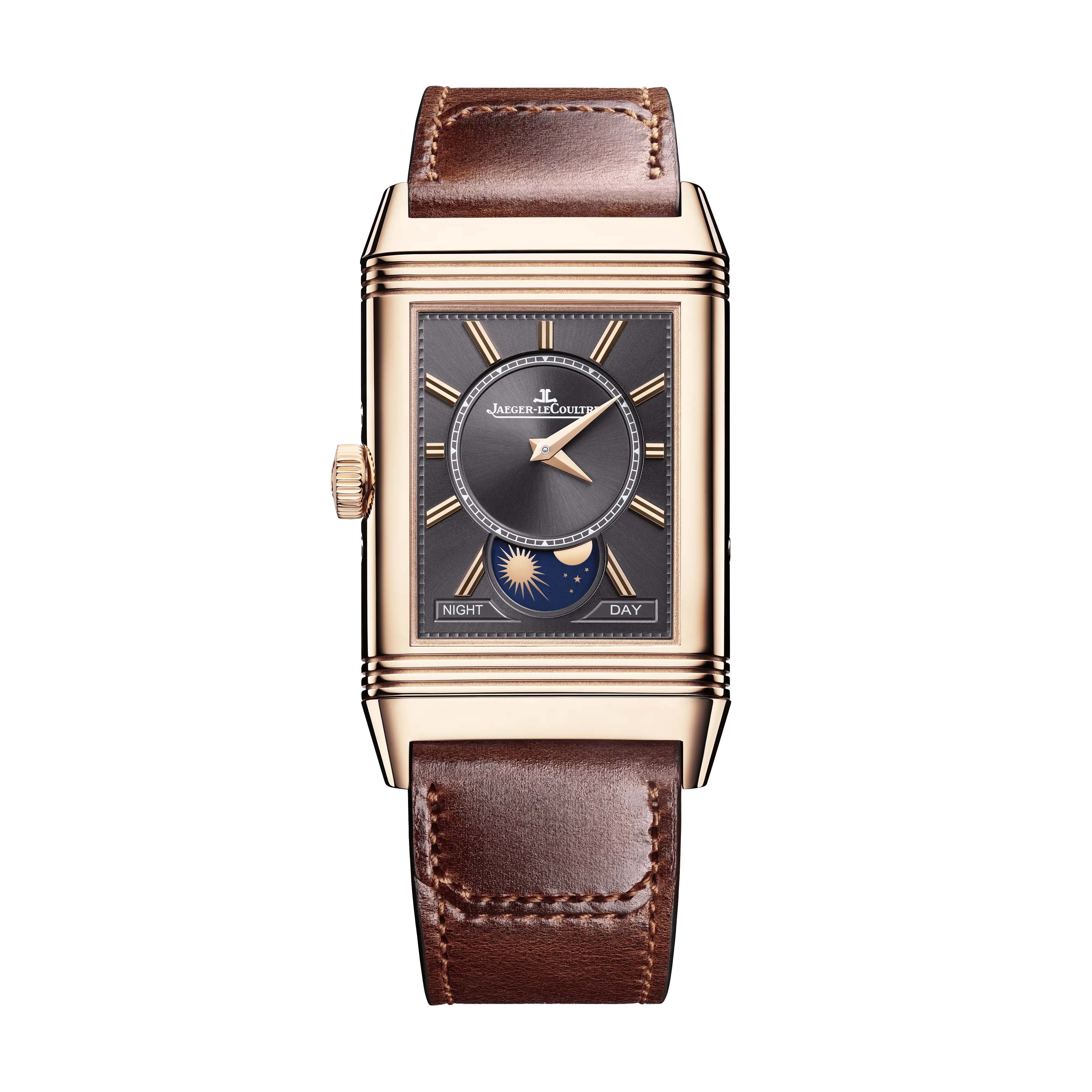 Jaeger-LeCoultre Reverso Tribute Duoface Calendar Watch, 49.4mm Black Dial, Q3912530 - Image 2