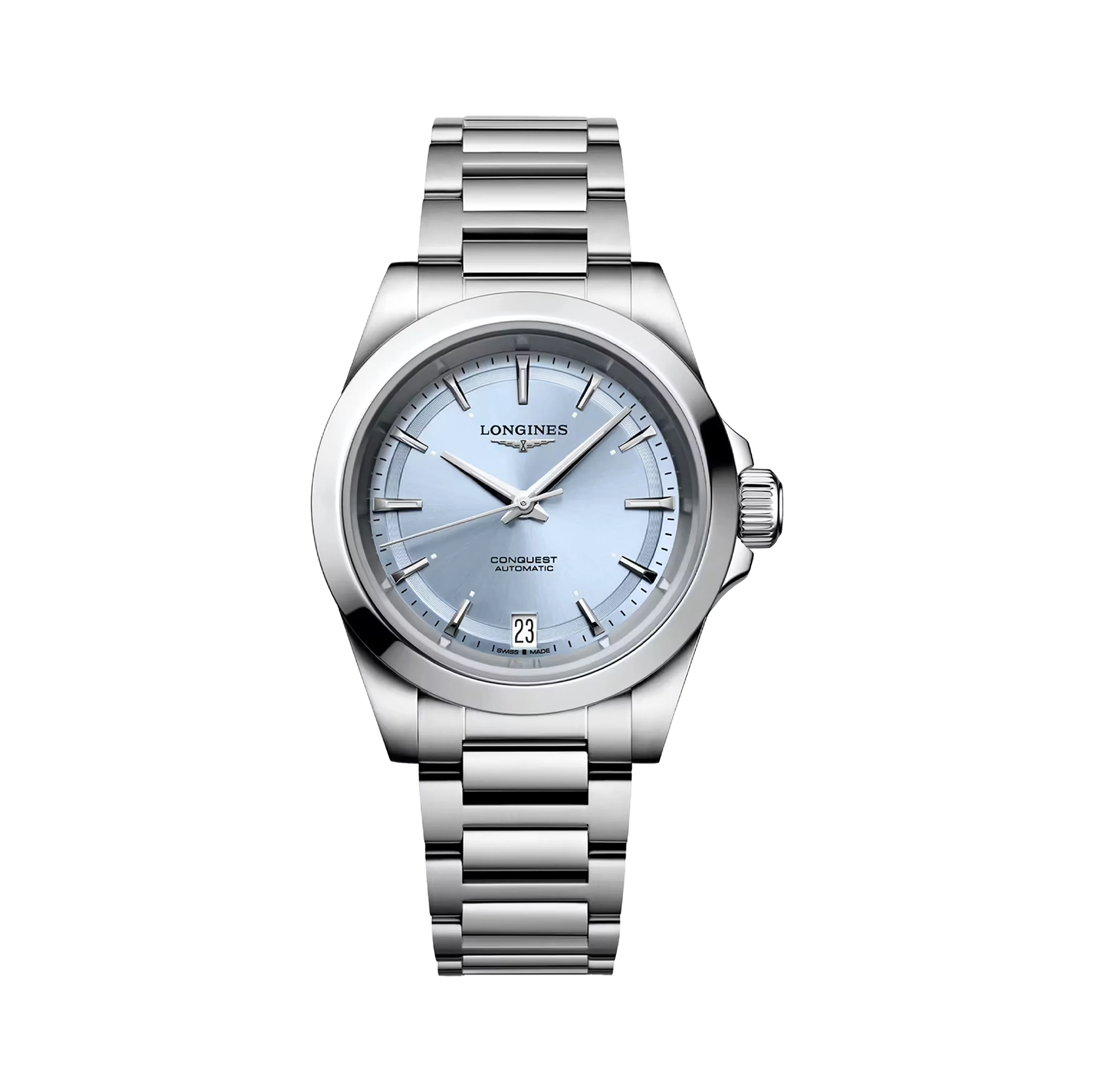 Longines Conquest Watch, 34mm Blue Dial, L3.430.4.92.6