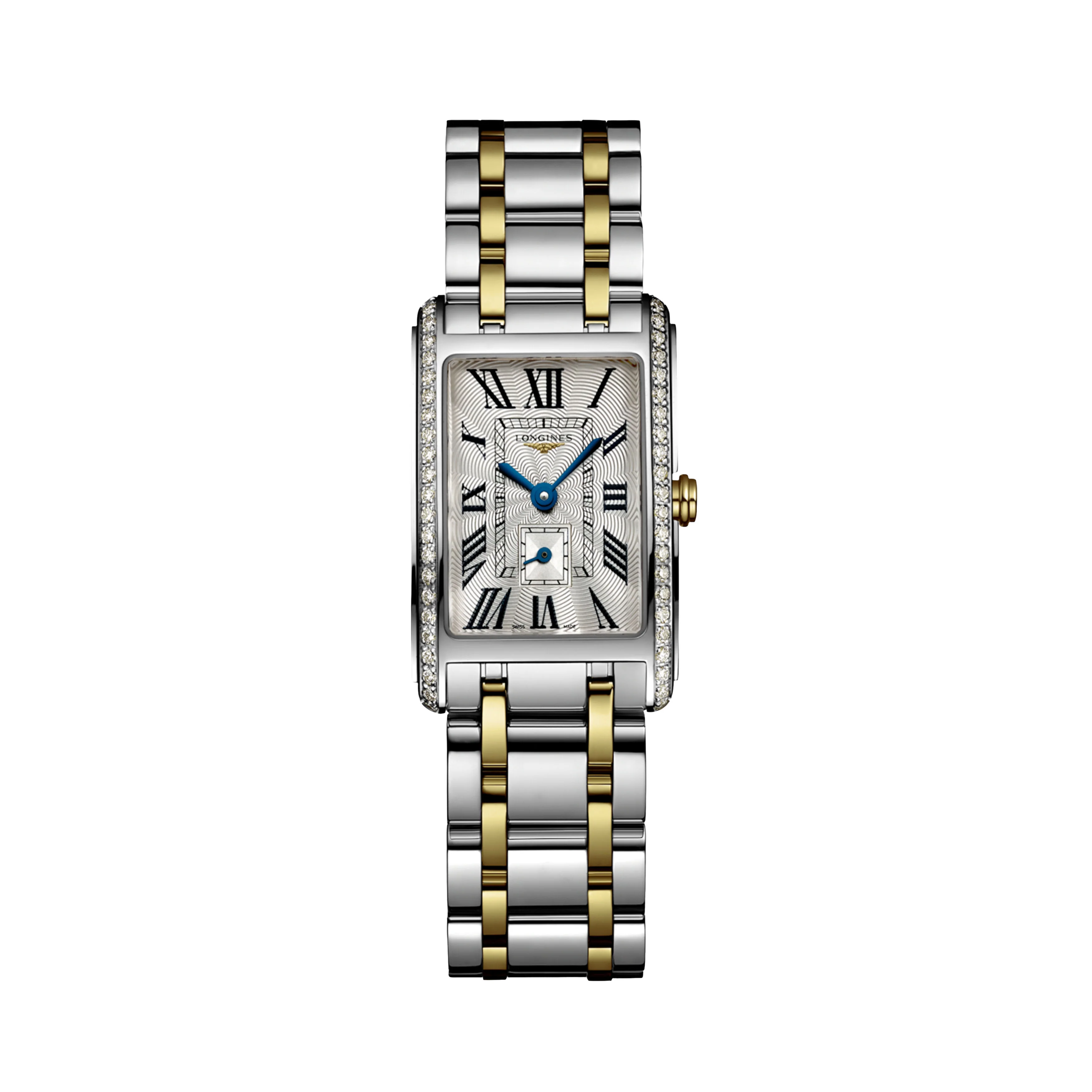 Longines Dolcevita Diamond Watch, 20.8x32mm Silver Dial, L5.255.5.78.7