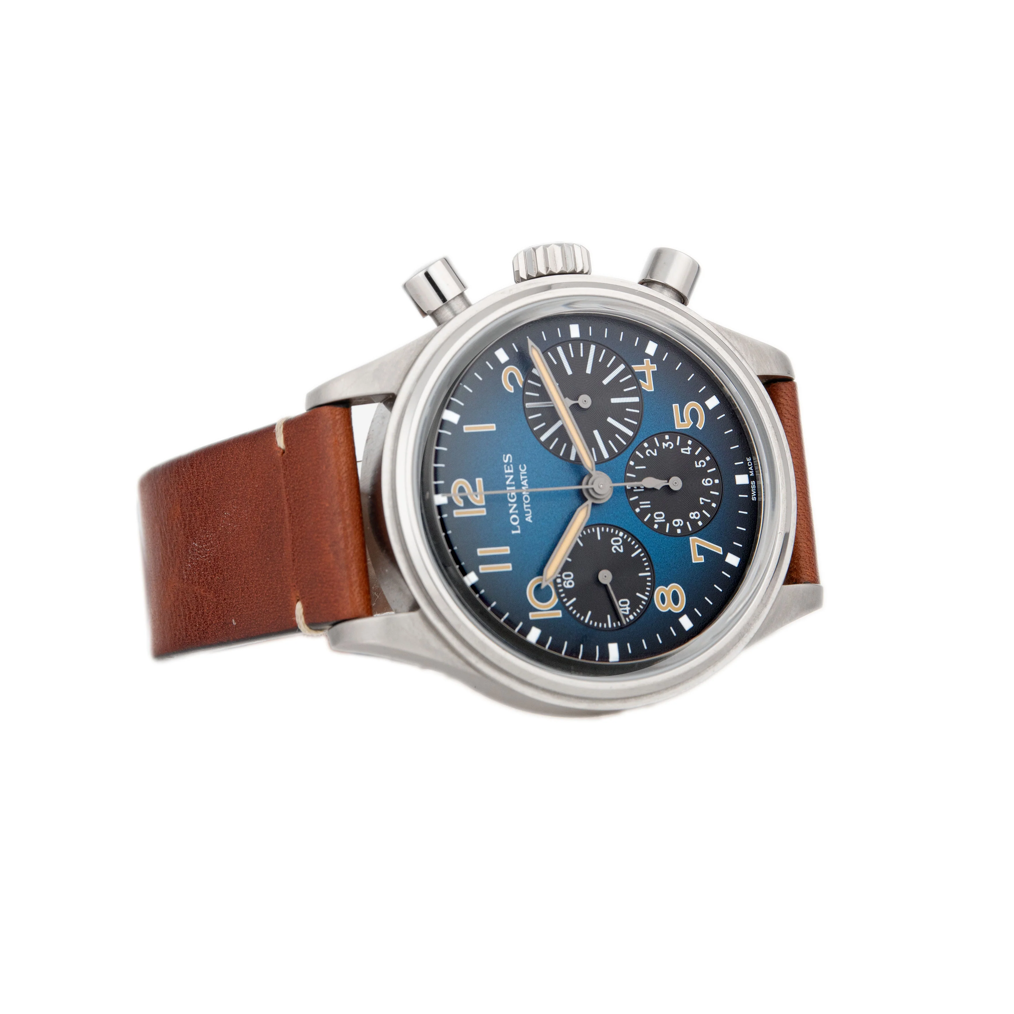 Longines Heritage Avigation Big Eye Titanium Blue Dial 41mm L2.816.1.93.2 - Image 4