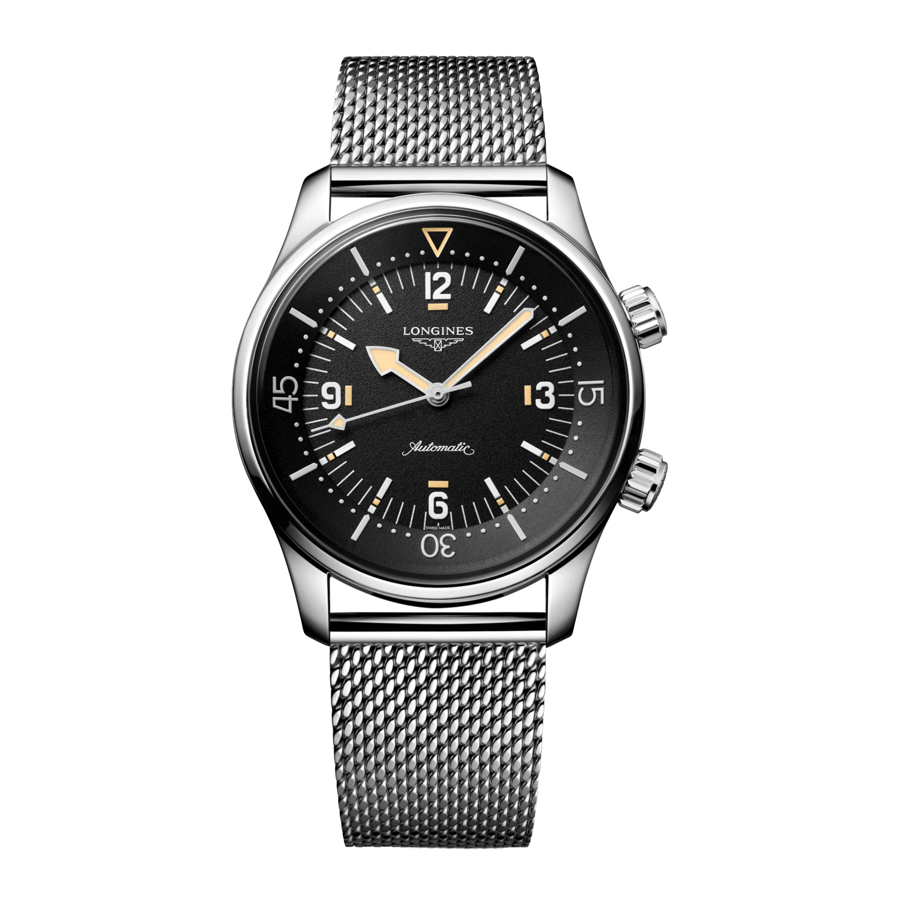 Longines Legend Diver 59 Watch, 42mm Black Dial, L3.795.4.59.9